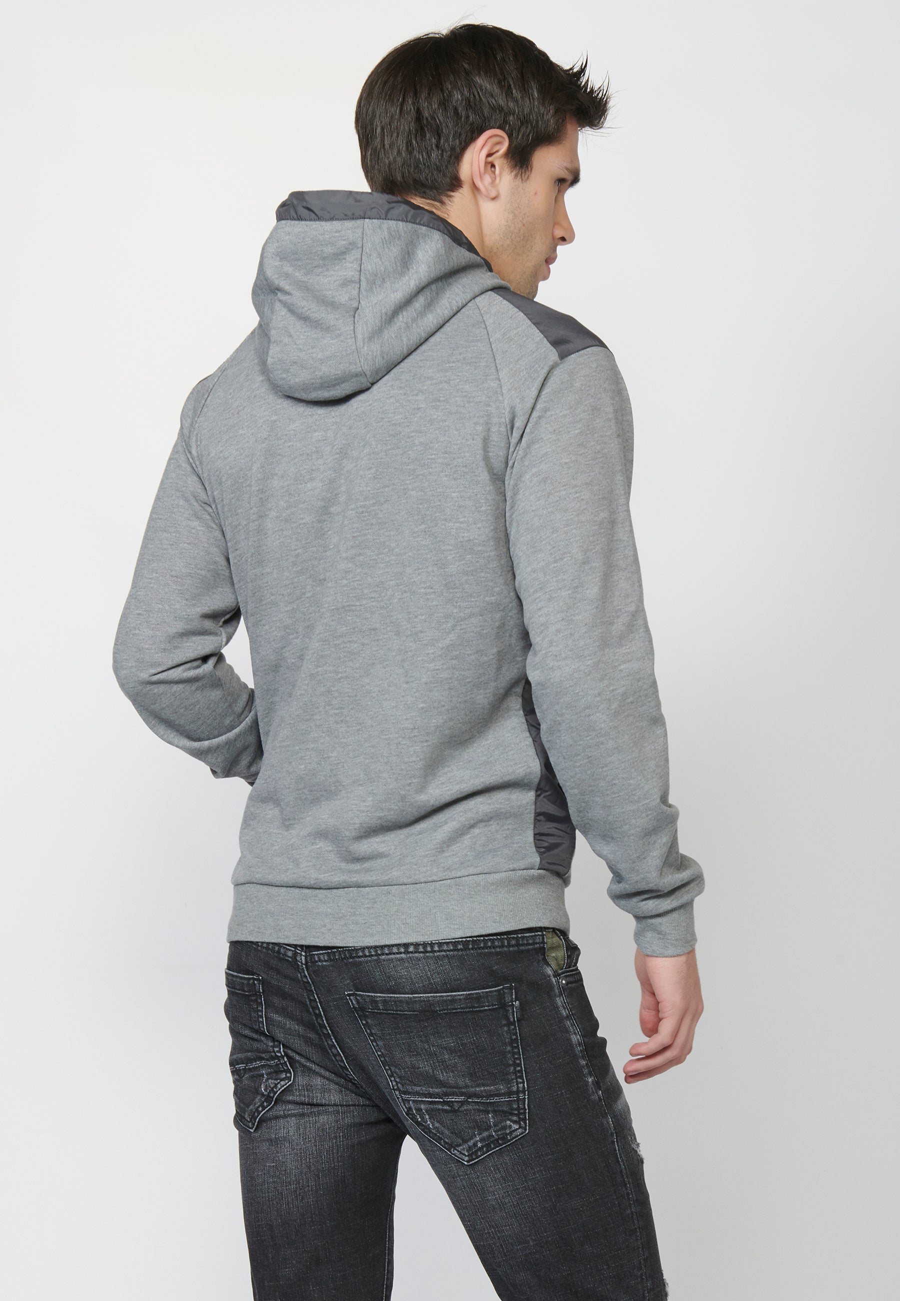 Sudadera de manga larga con capucha para hombre | ropa casual
