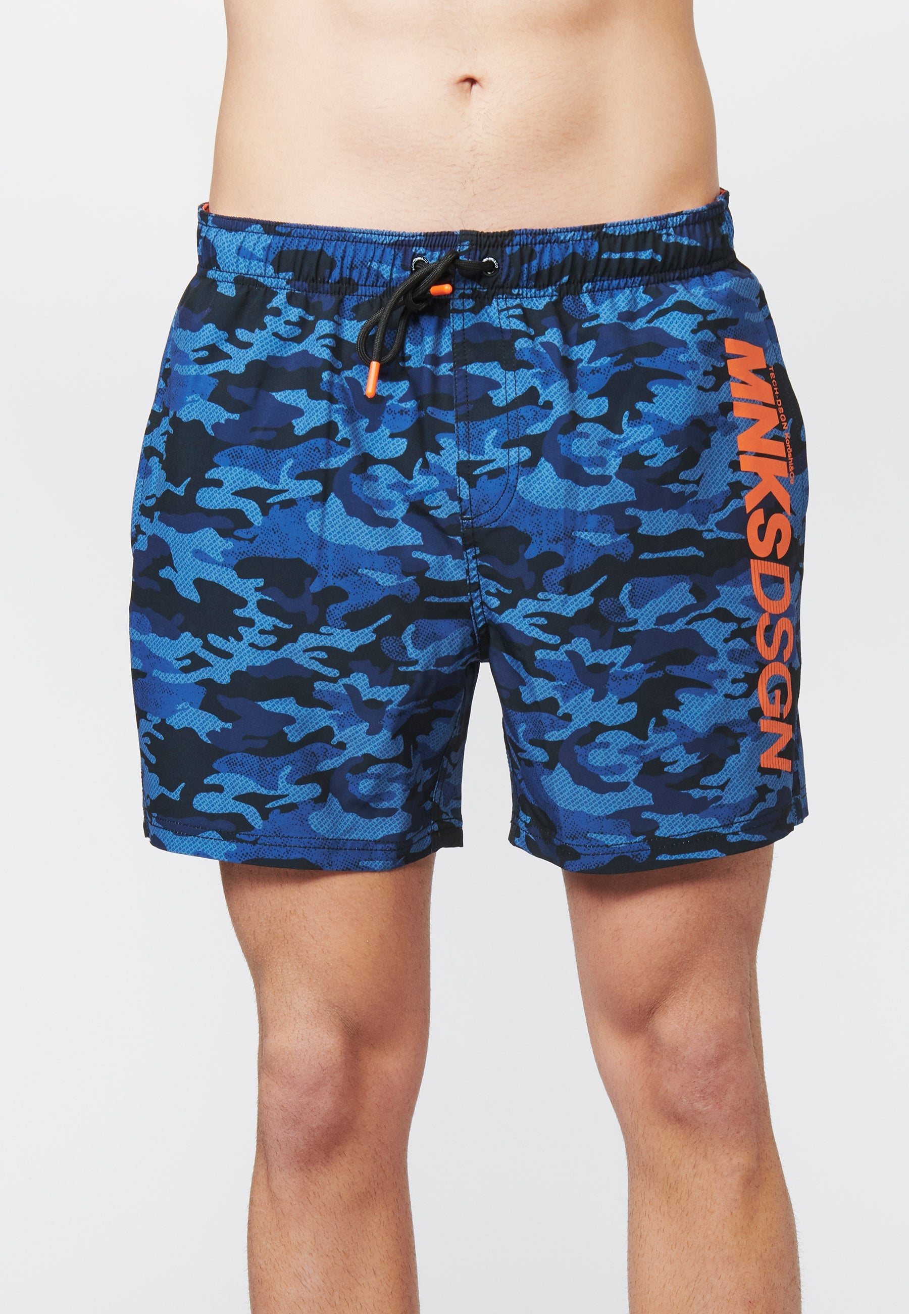 Bañador Corto Hombre Camuflaje con Logo – Koroshi 2211WA07
