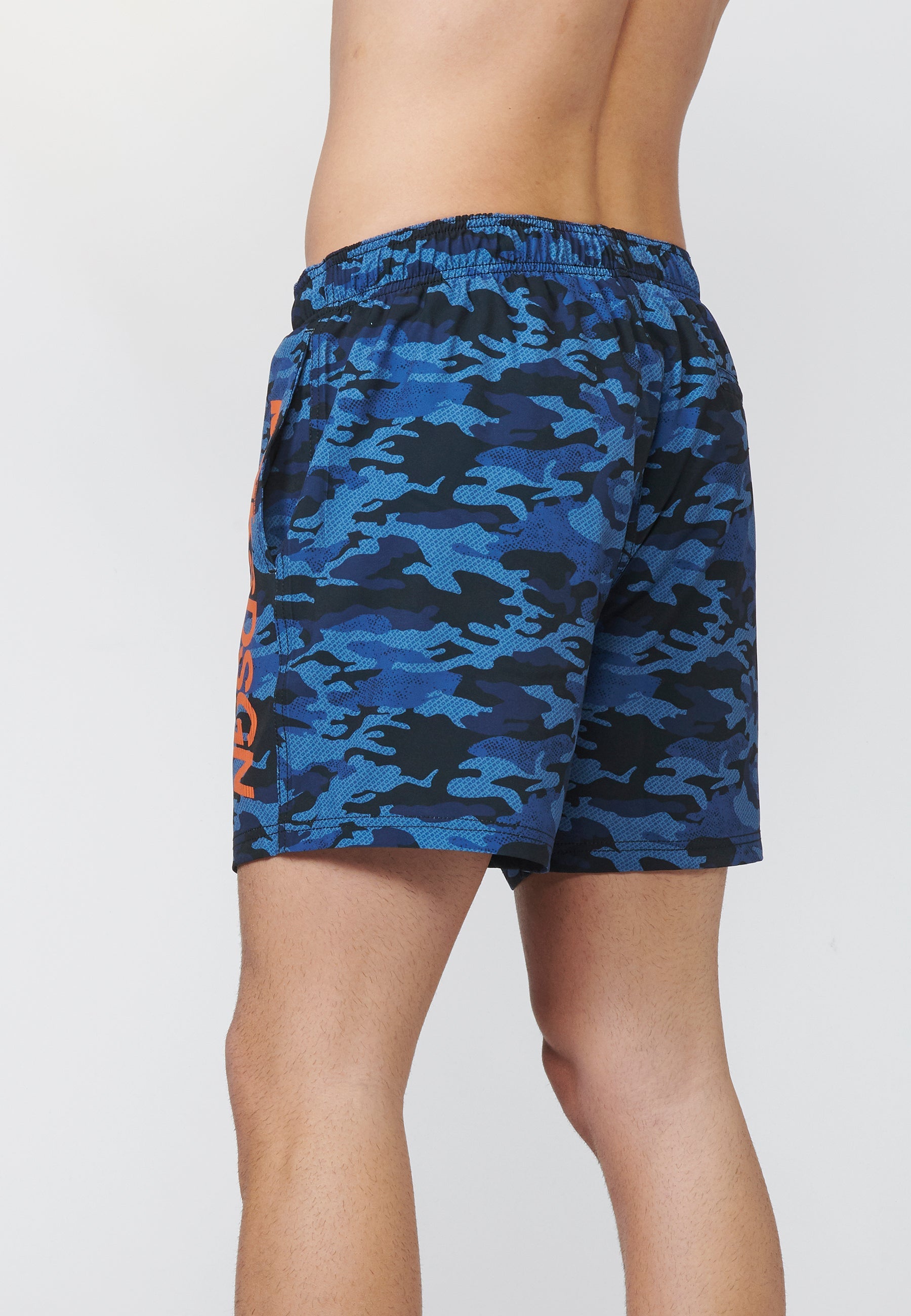 Bañador Corto Hombre Camuflaje con Logo – Koroshi 2211WA07