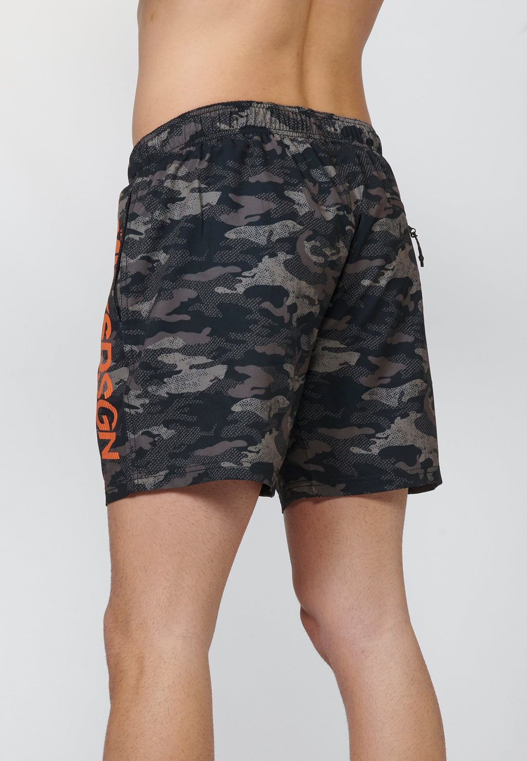 Bañador Corto Hombre Camuflaje con Logo – Koroshi 2211WA07