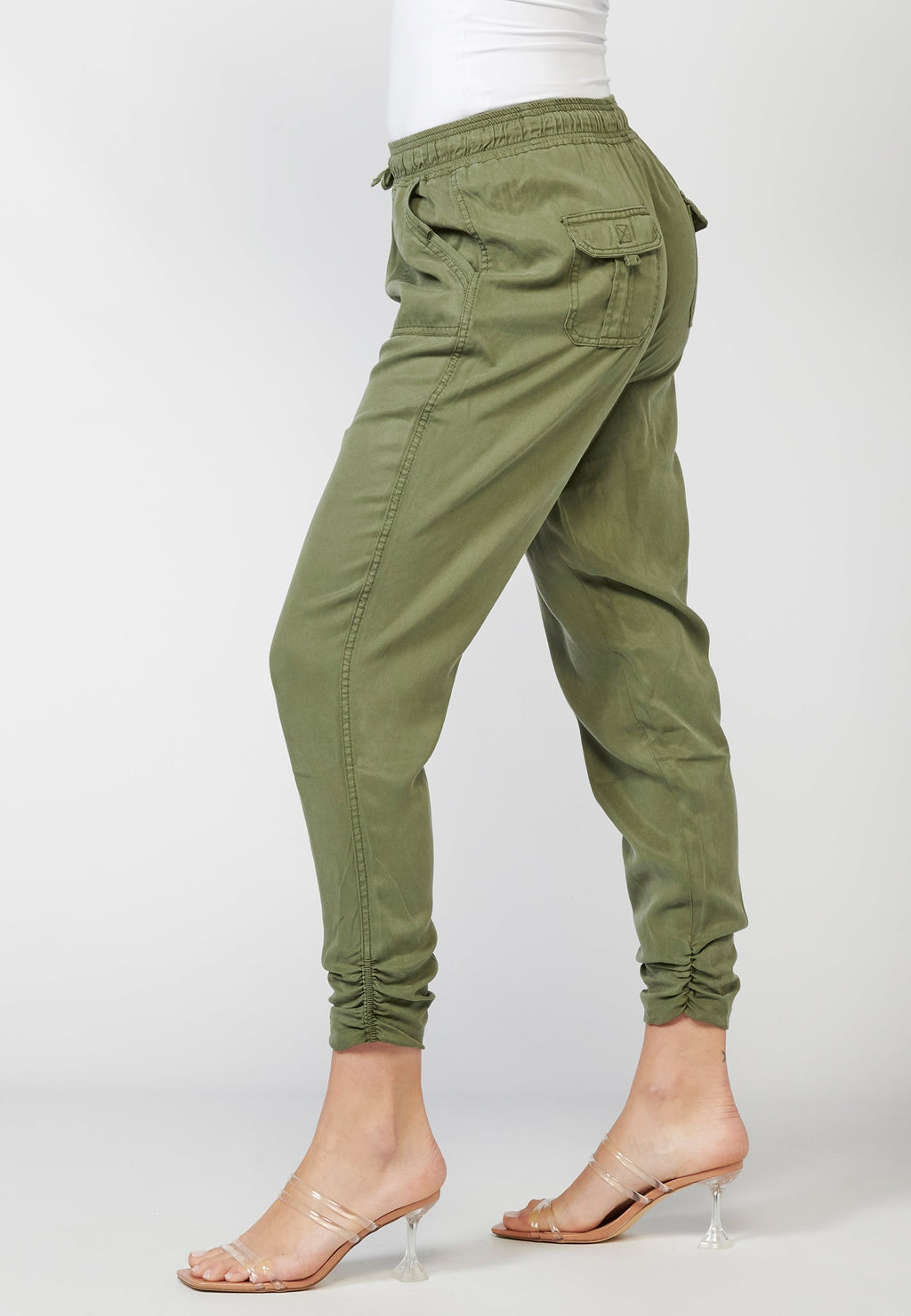 Pantalón de mujer deportivo jogger con cintura elástica ajustable