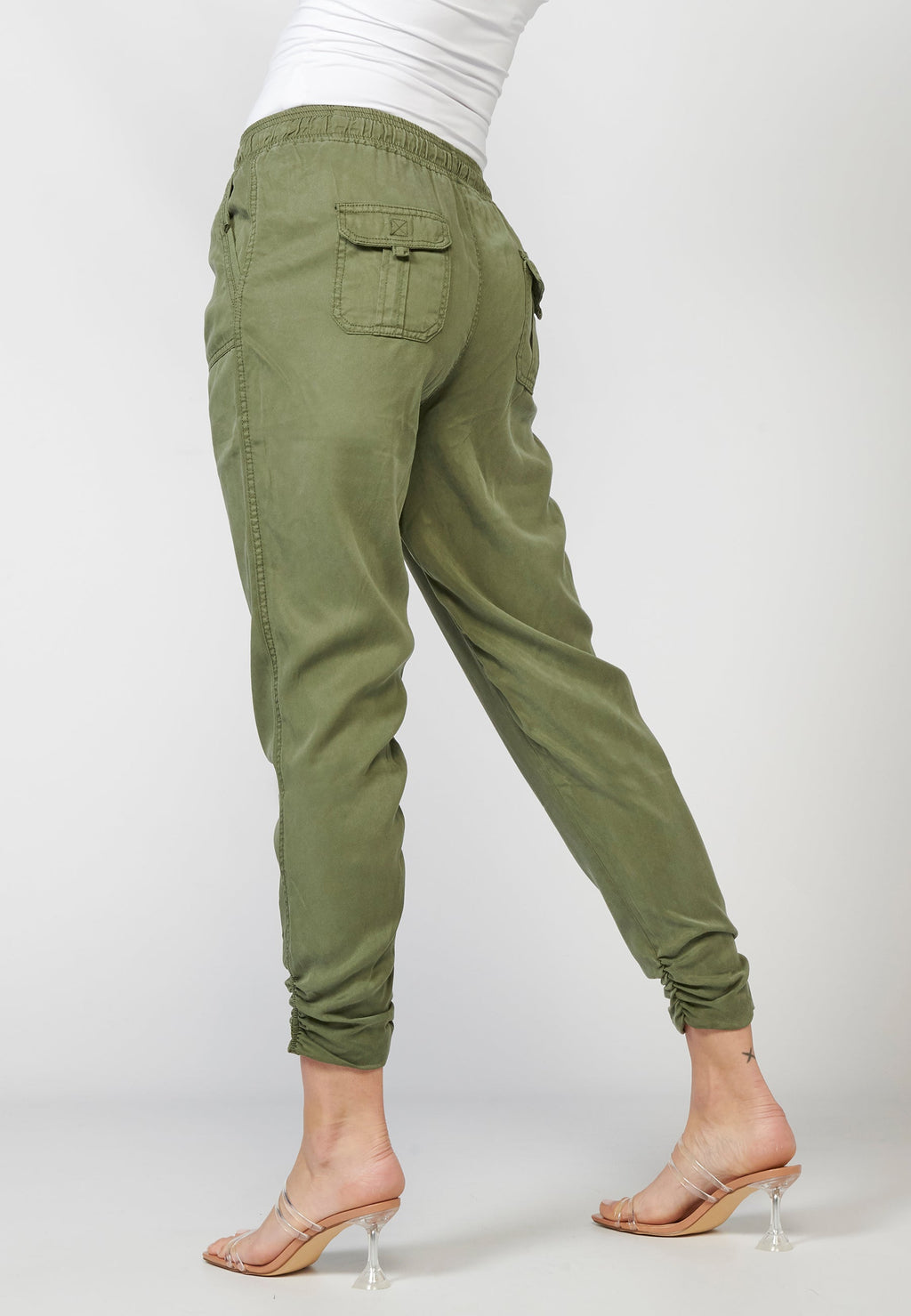 Pantalón de mujer deportivo jogger con cintura elástica ajustable