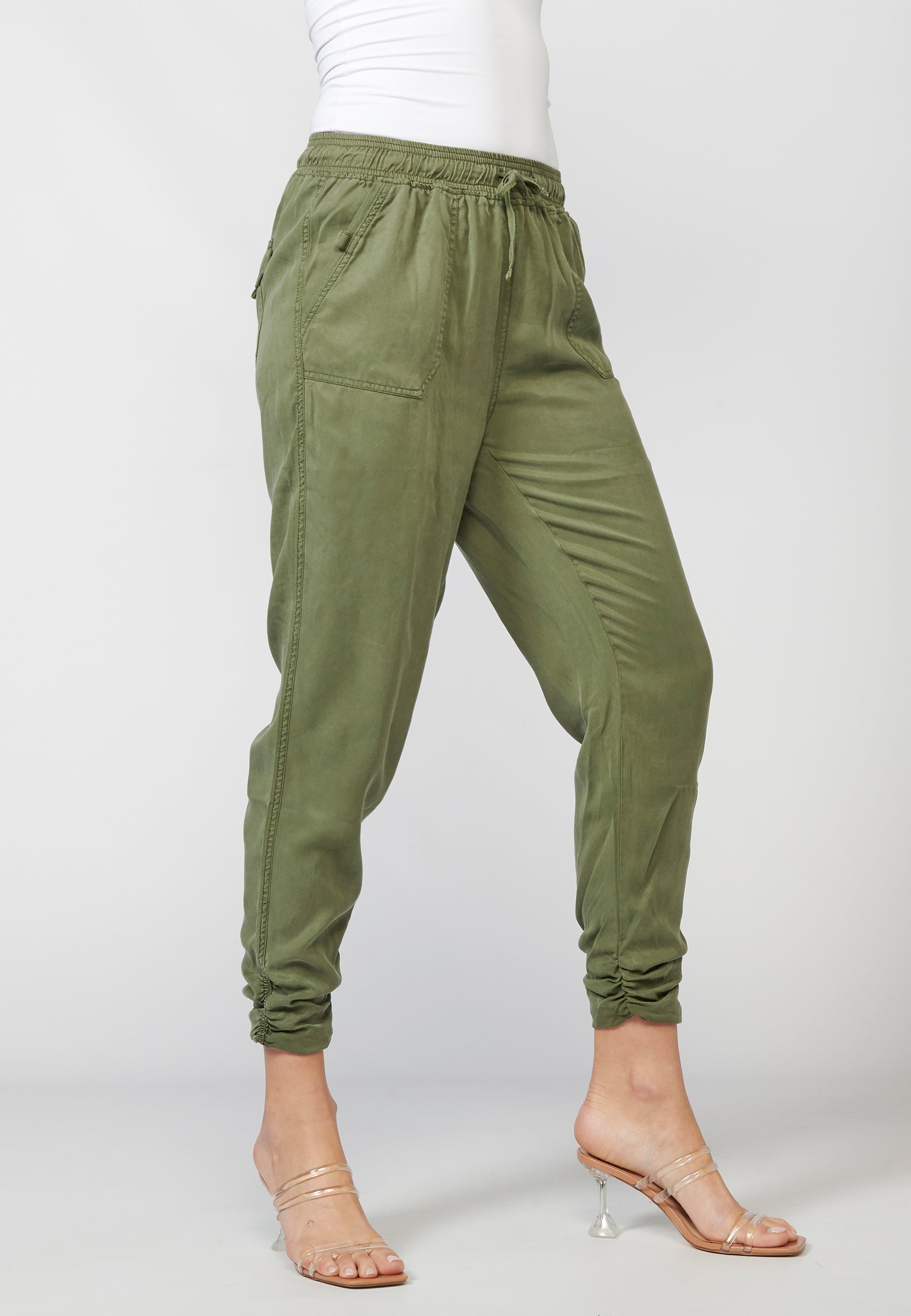Pantalón de mujer deportivo jogger con cintura elástica ajustable