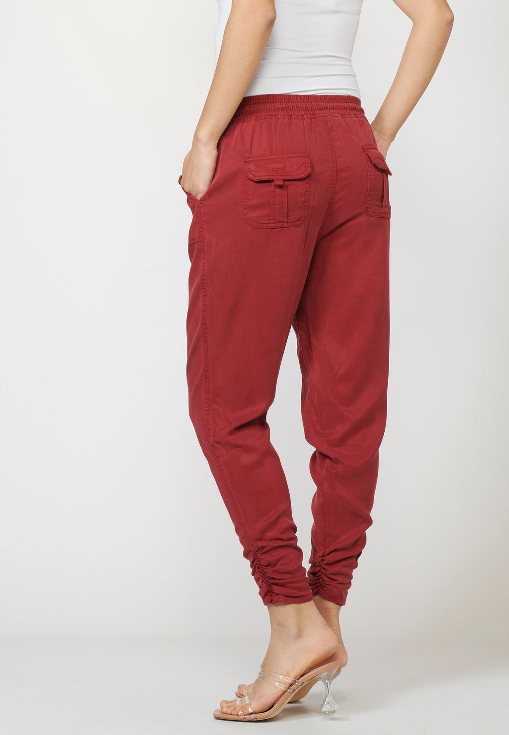 Pantalón de mujer deportivo jogger con cintura elástica ajustable