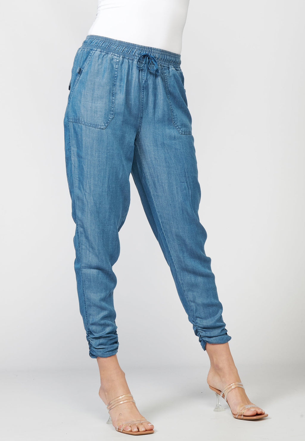 Pantalón de mujer deportivo jogger con cintura elástica ajustable