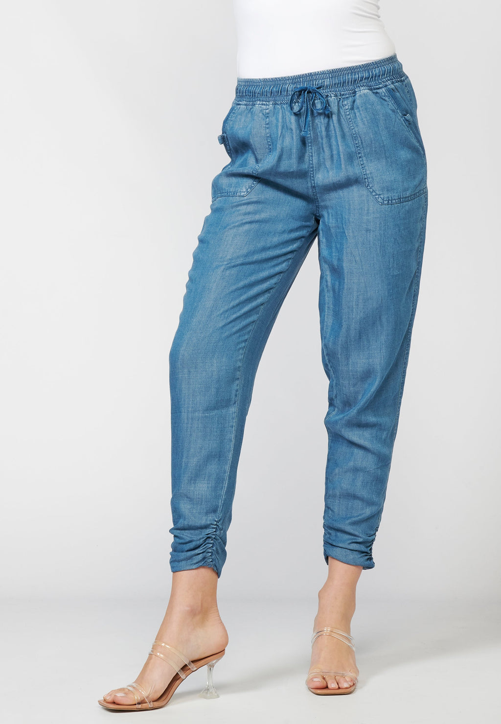 Pantalón de mujer deportivo jogger con cintura elástica ajustable