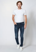Pantalón largo jeans super skinny para hombre