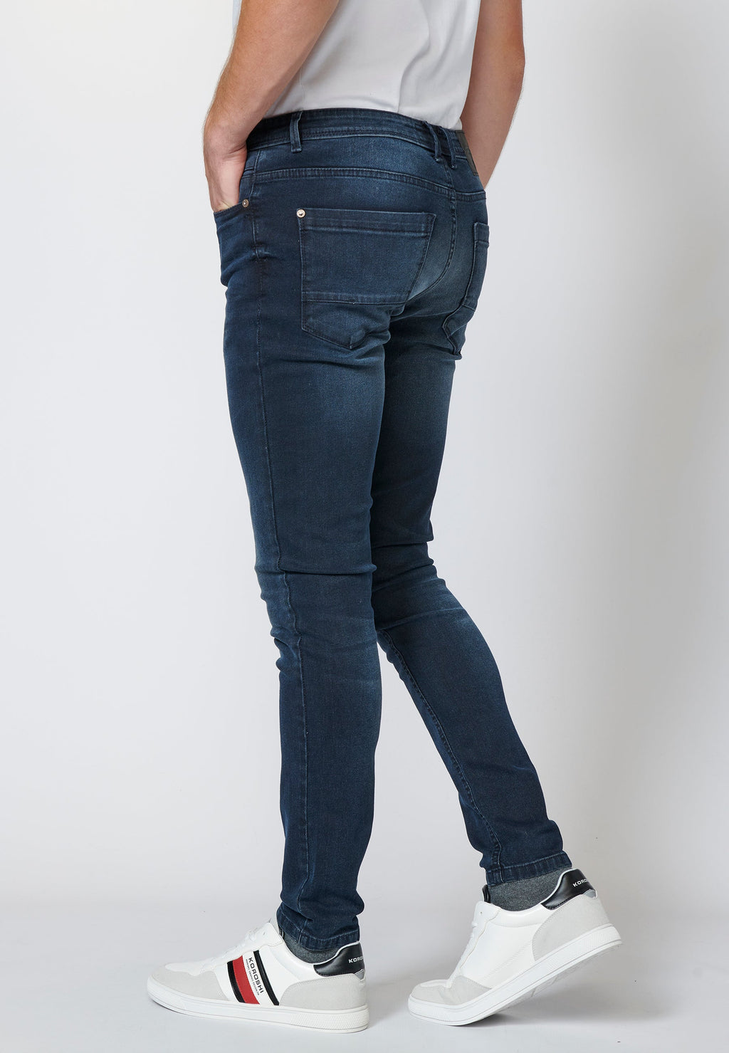 Pantalón largo jeans super skinny para hombre