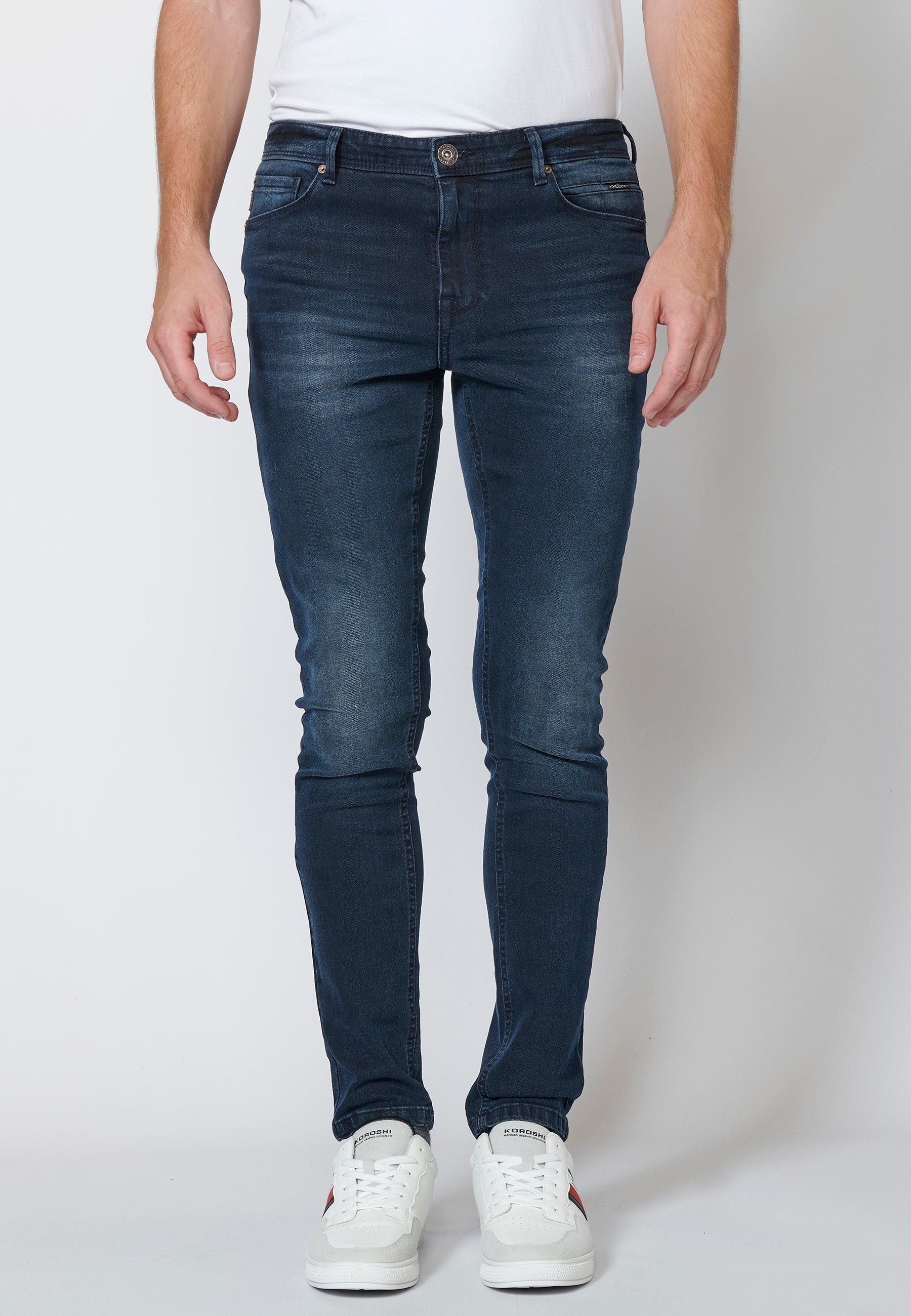 Pantalón largo jeans super skinny para hombre