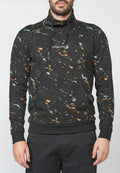 Sudadera felpa estampada