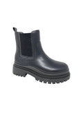 Calzado bota estilo chelsea negros por encima del tobillo para mujer | moda actual