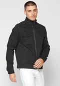 Chaqueta Cazadora Algodón Hombre Cuello Alto – Koroshi 2311JA21