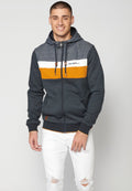 Chaqueta Sudadera Hombre con Capucha y Cremallera – Koroshi Navy
