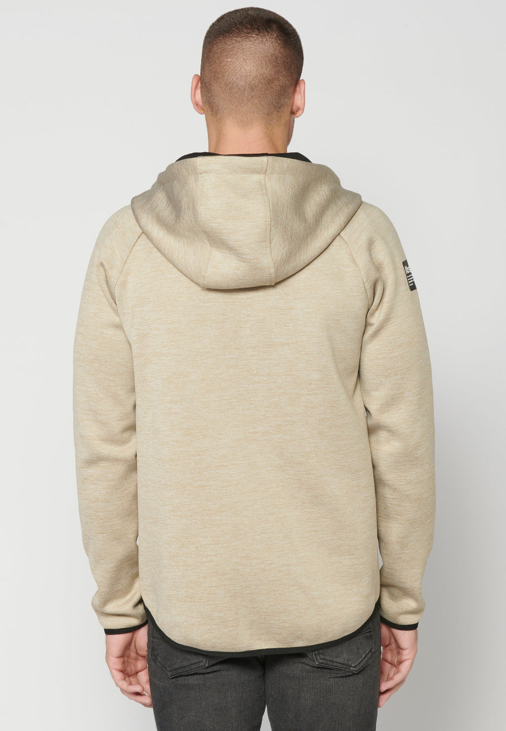 Chaqueta Sudadera Hombre con Capucha y Cremallera – Koroshi Arena