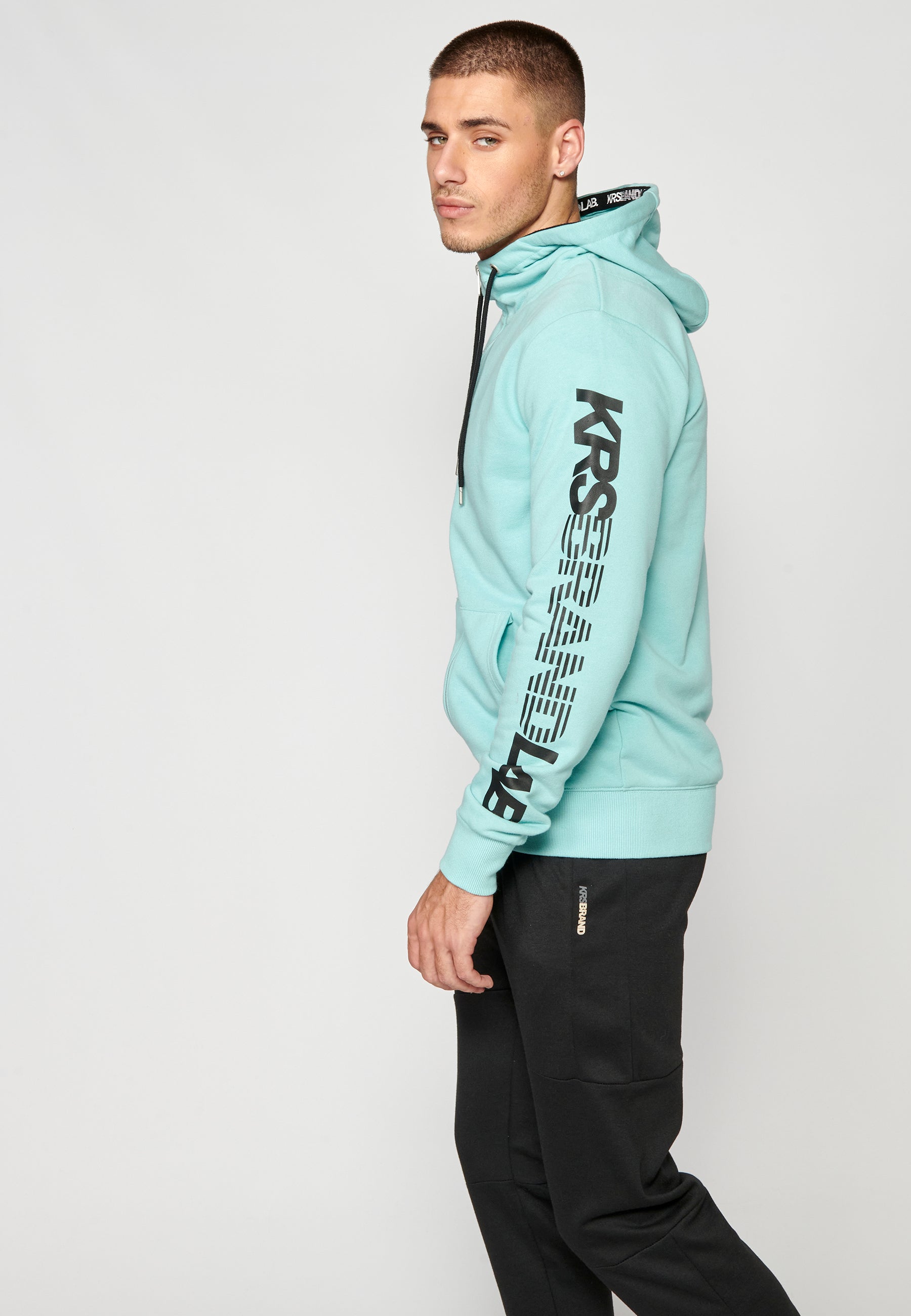 Chaqueta Sudadera Hombre con Capucha y Cremallera – Koroshi 2311JA75