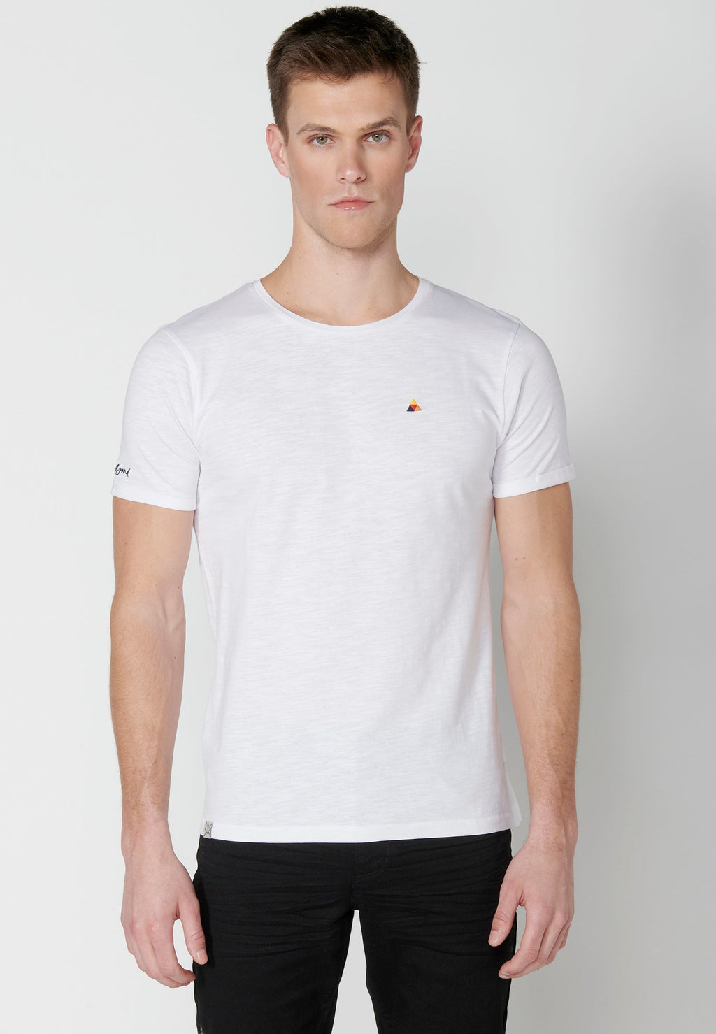 Camiseta Hombre Manga Corta Cuello Redondo Básica – Koroshi 2311MC63