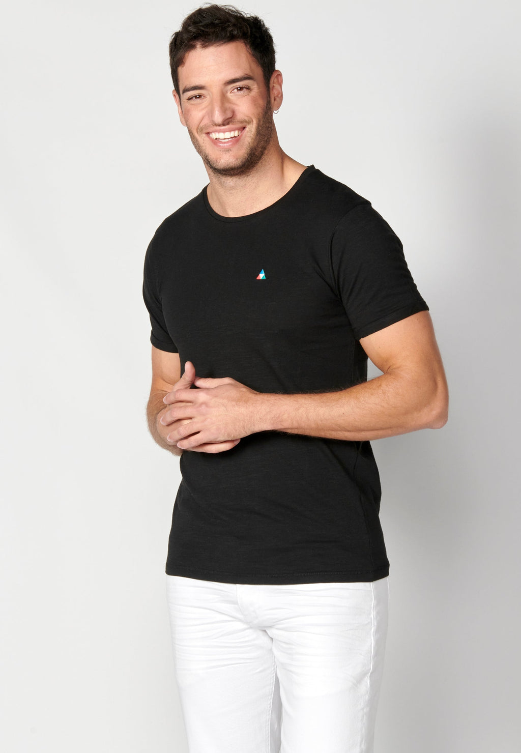 Camiseta Hombre Manga Corta Cuello Redondo Básica – Koroshi 2311MC63