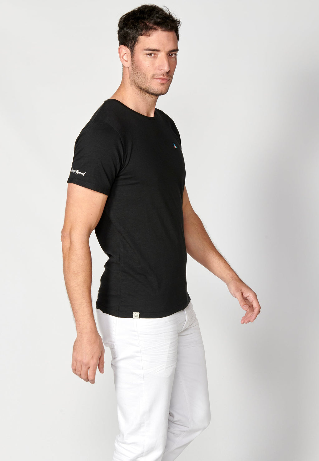 Camiseta Hombre Manga Corta Cuello Redondo Básica – Koroshi 2311MC63