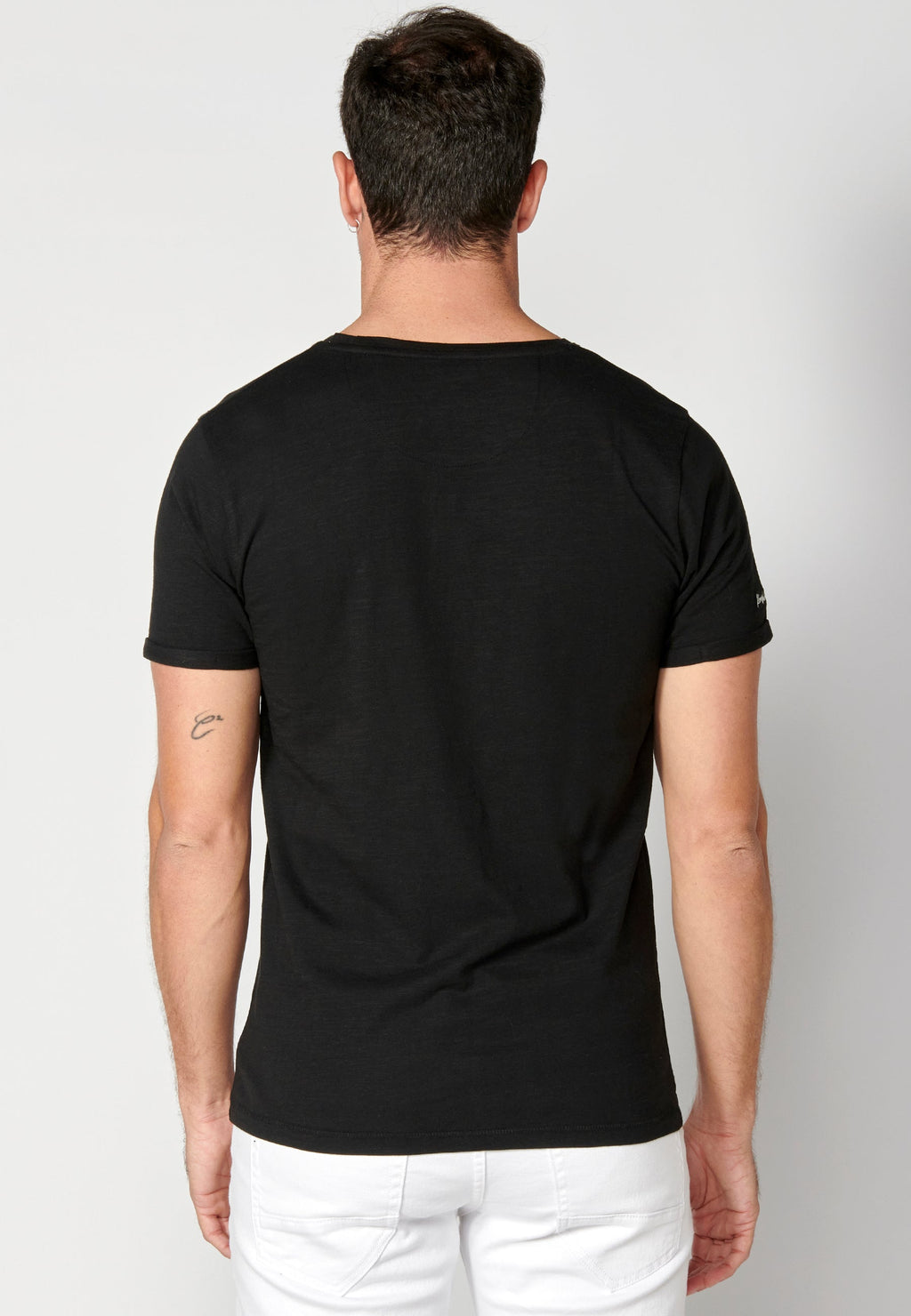 Camiseta Hombre Manga Corta Cuello Redondo Básica – Koroshi 2311MC63