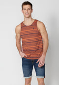 Camiseta Sin Mangas Hombre a Rayas – Koroshi Teja