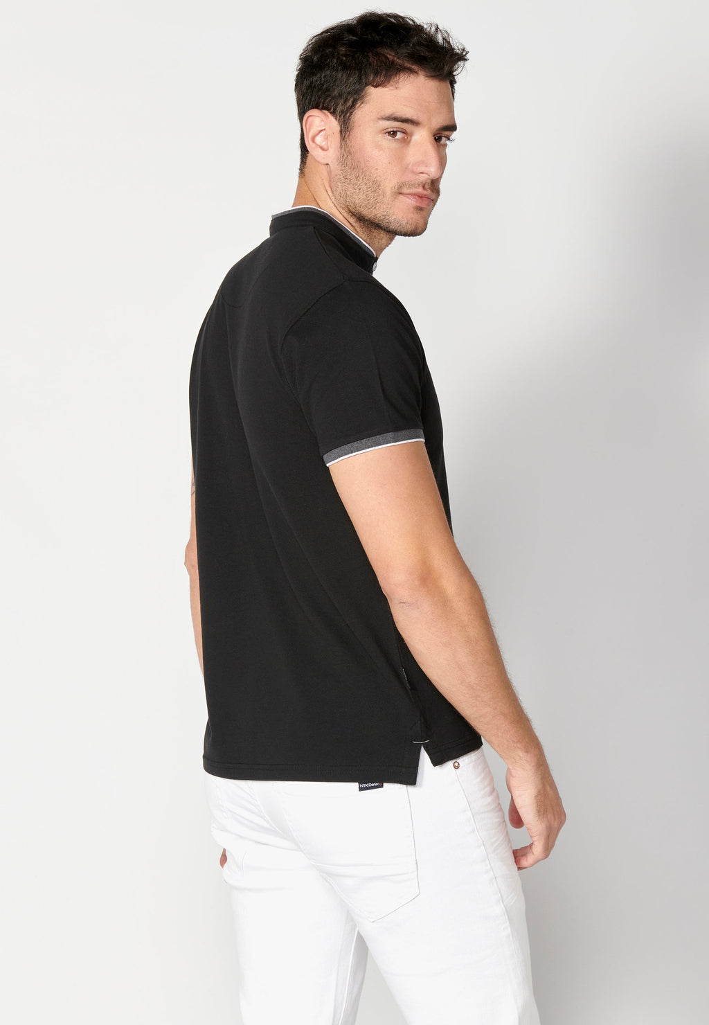 Polo Hombre Manga Corta Cuello Mao – Koroshi 2311PC23