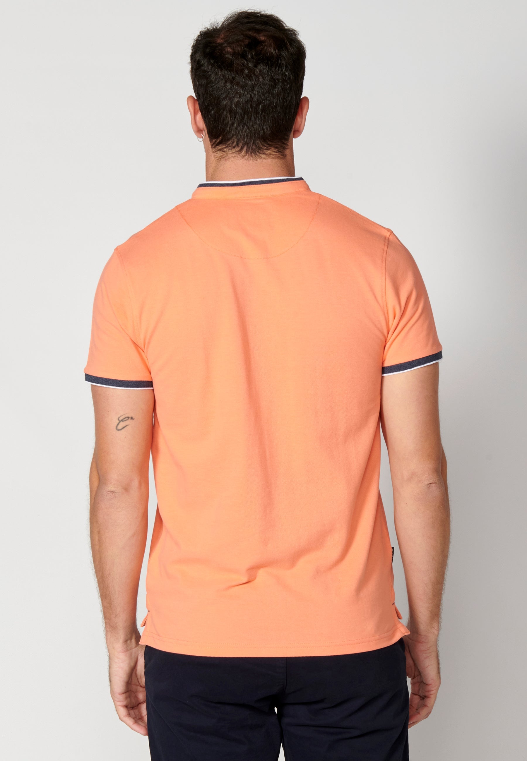 Polo Hombre Manga Corta Cuello Mao – Koroshi 2311PC23