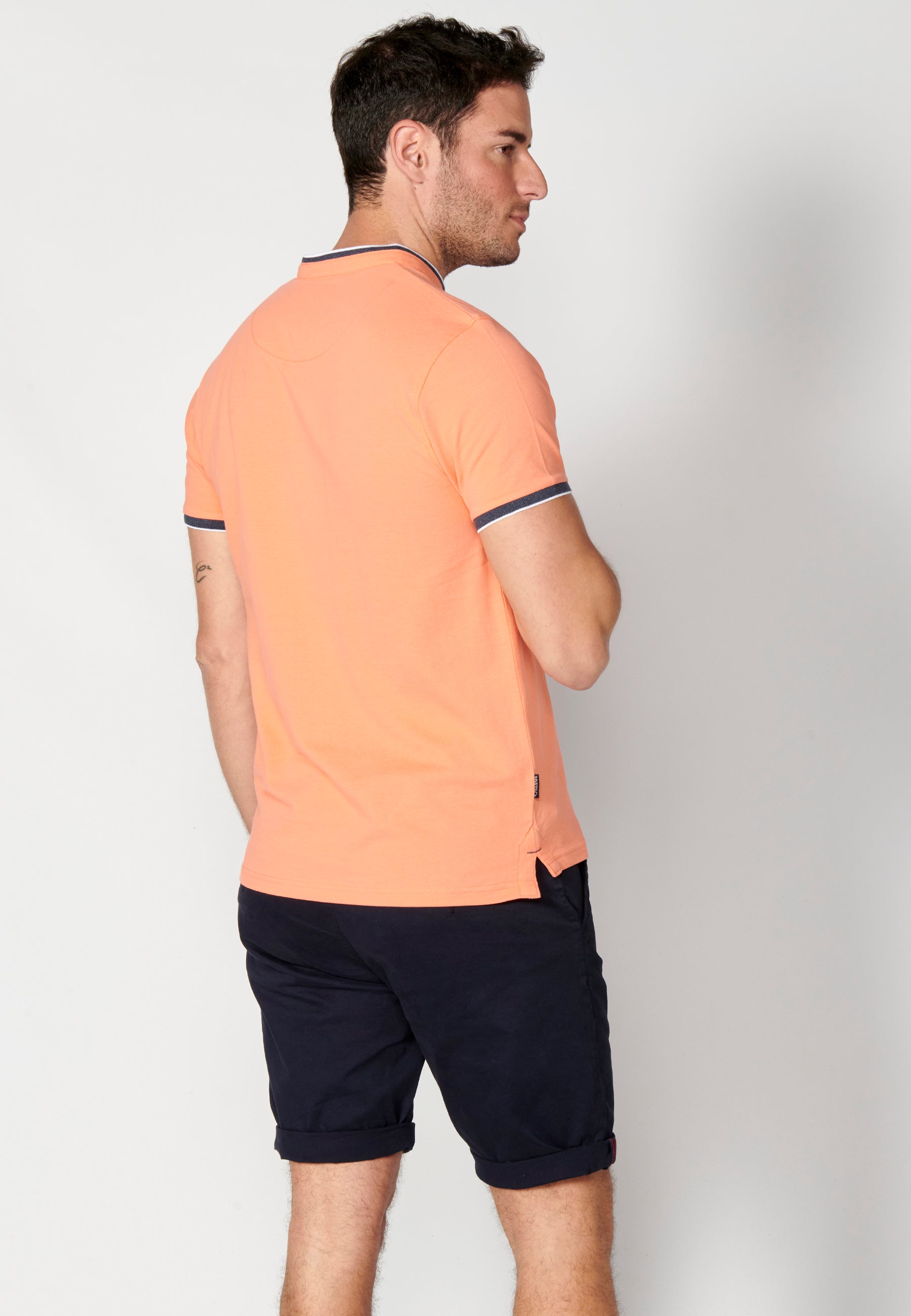 Polo Hombre Manga Corta Cuello Mao – Koroshi 2311PC23