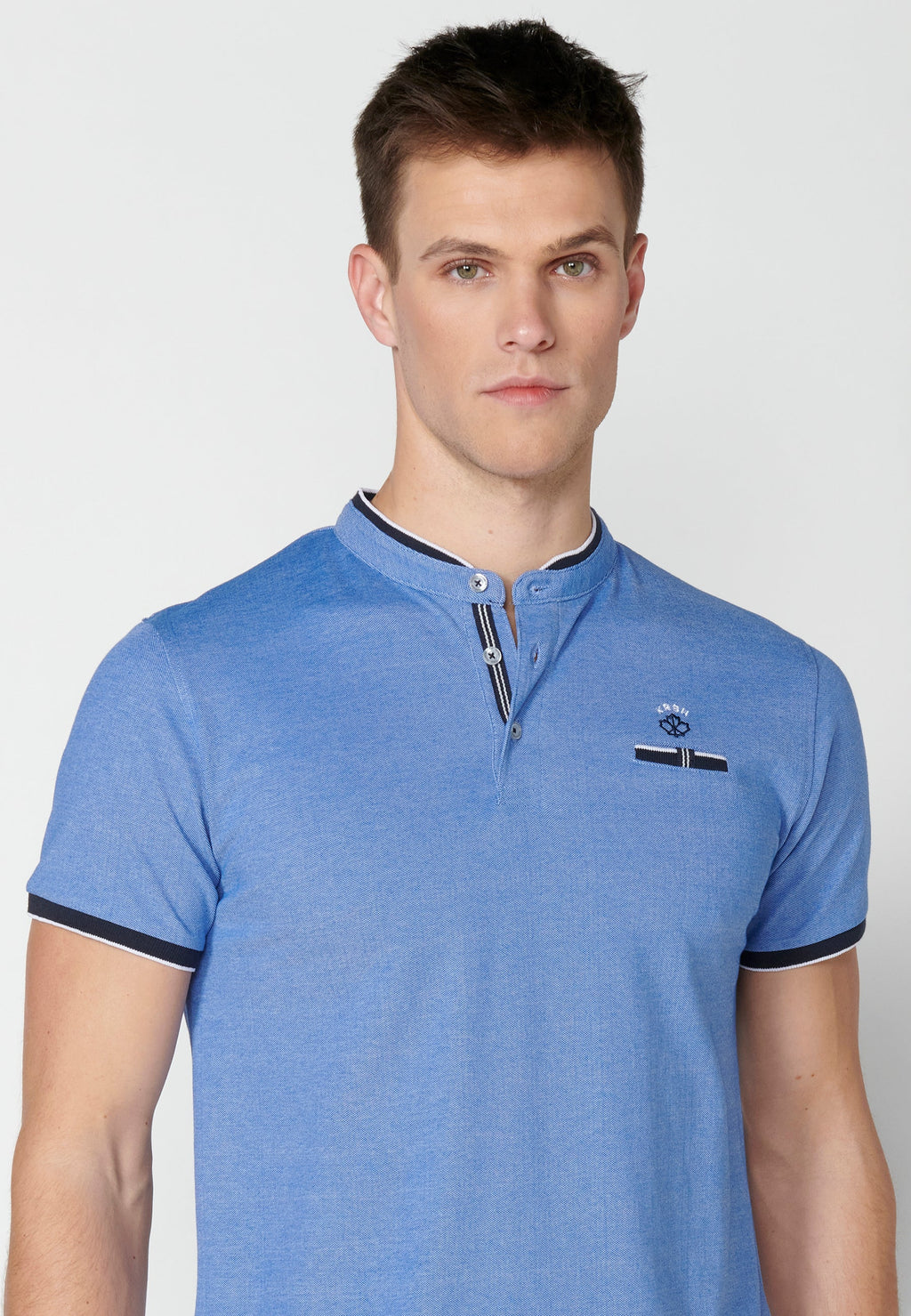 Polo Hombre Manga Corta Cuello Mao – Koroshi 2311PC23
