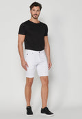 Bermuda Vaquera Hombre Stretch Regular 4 Bolsillos – Koroshi 2311PS01