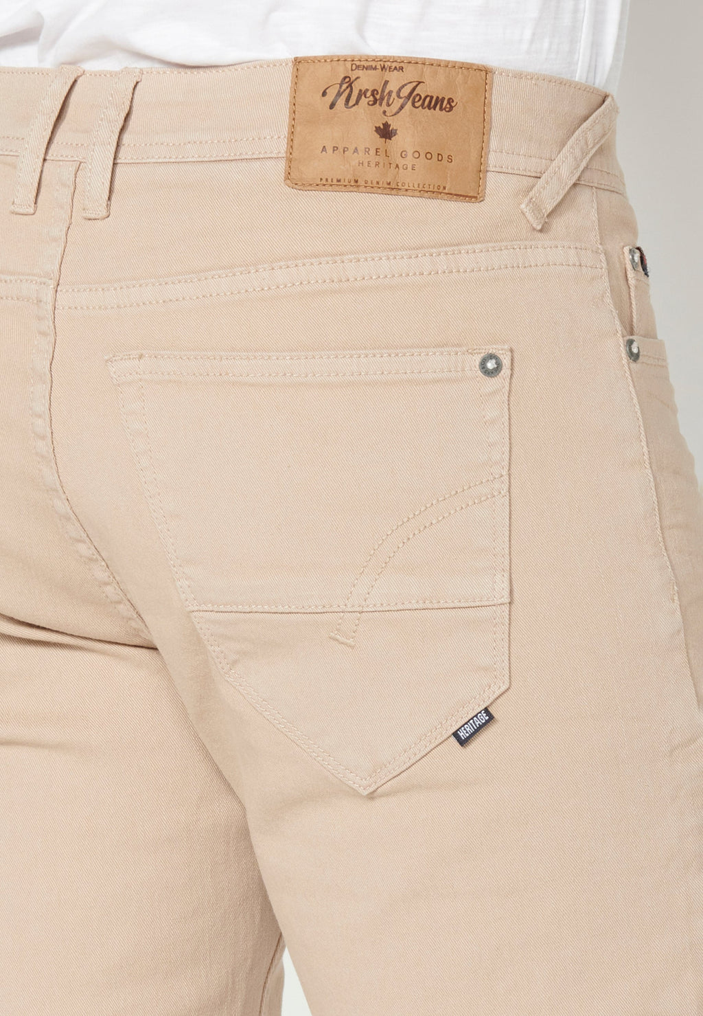Bermuda Vaquera Hombre Stretch Regular 4 Bolsillos – Koroshi 2311PS01