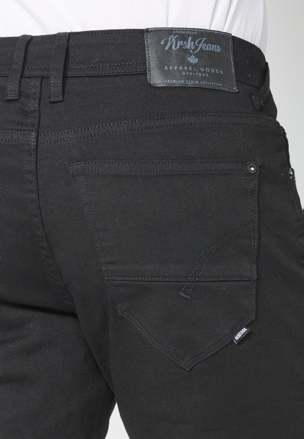 Bermuda Vaquera Hombre Stretch Regular 4 Bolsillos – Koroshi 2311PS01