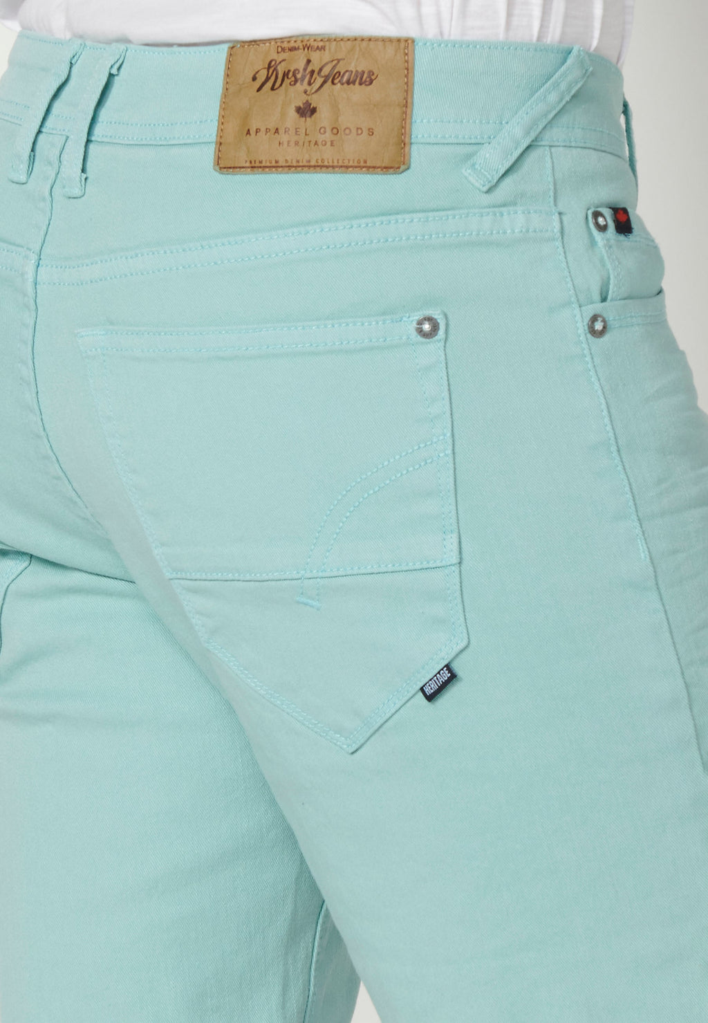 Bermuda Vaquera Hombre Stretch Regular 4 Bolsillos – Koroshi 2311PS01