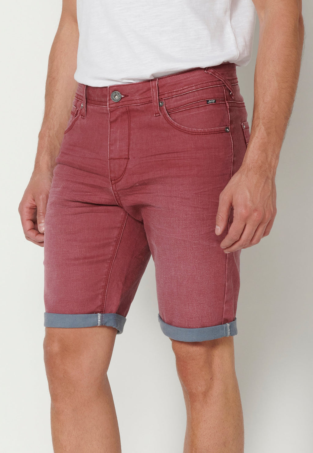 Bermuda Hombre Vaquera Regular Acabado Vuelta – Koroshi 2311PS02