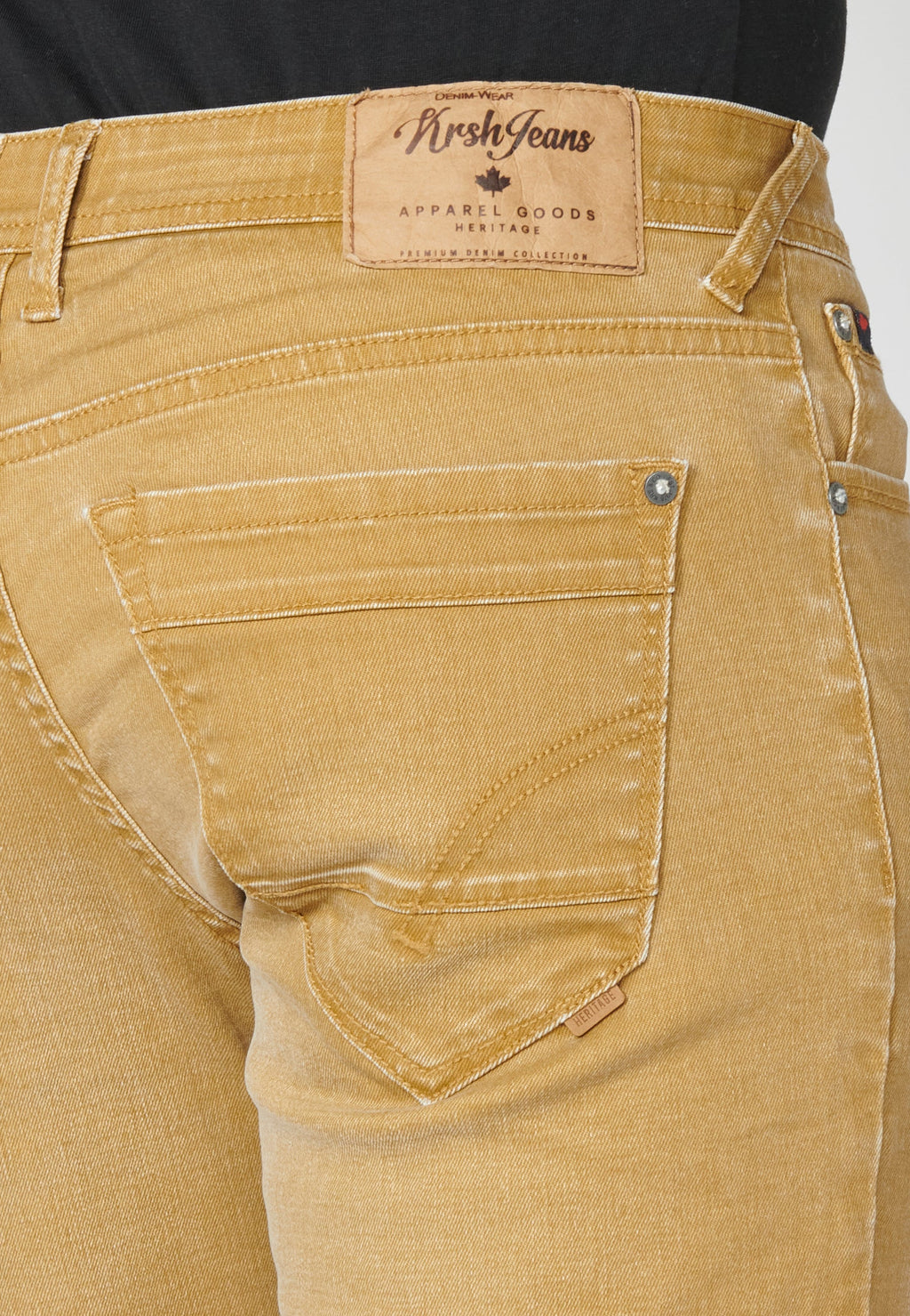 Bermuda Hombre Vaquera Regular Acabado Vuelta – Koroshi 2311PS02