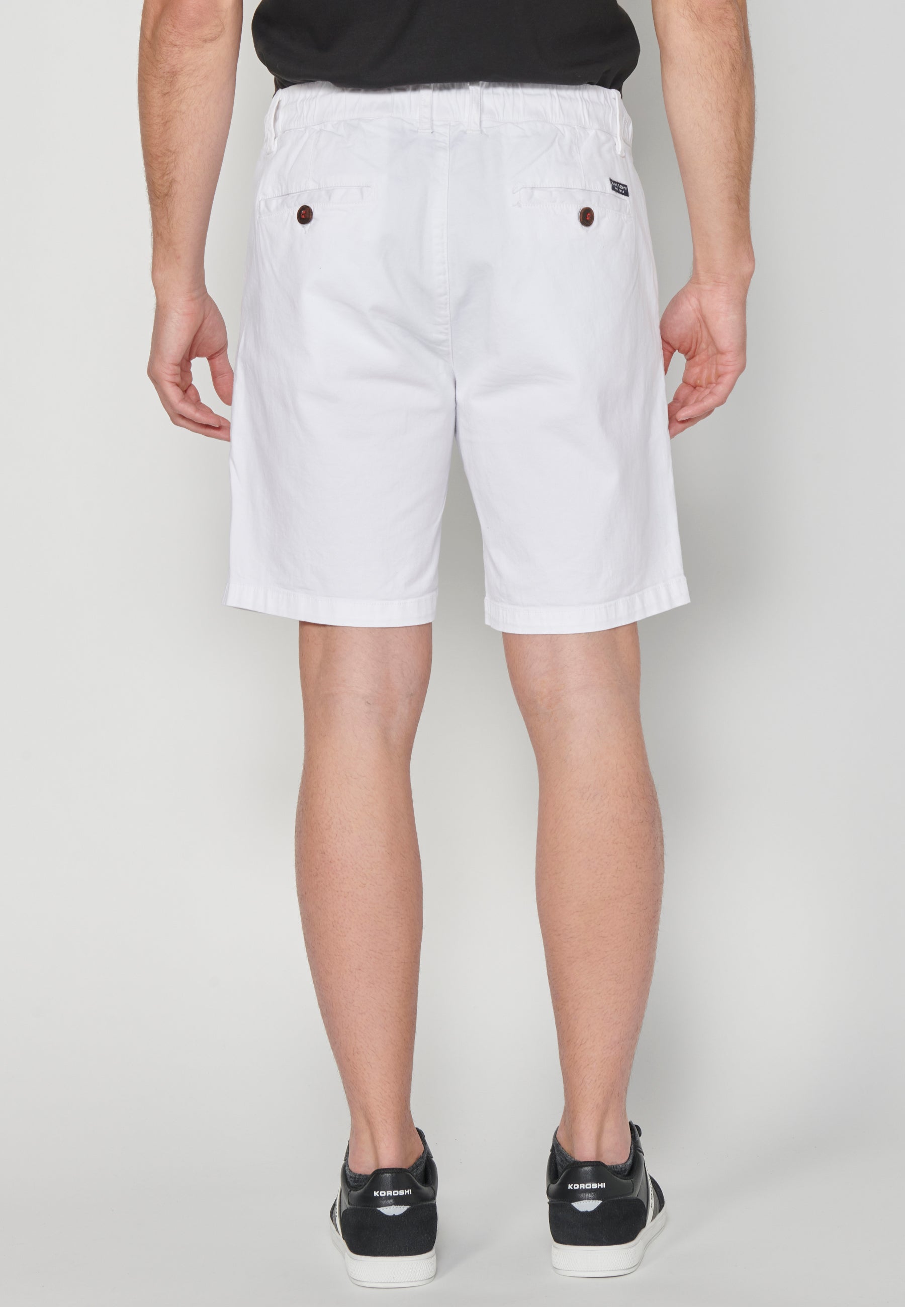 Bermuda Hombre Vaquera Stretch Cintura Elástica – Koroshi 2311PS06