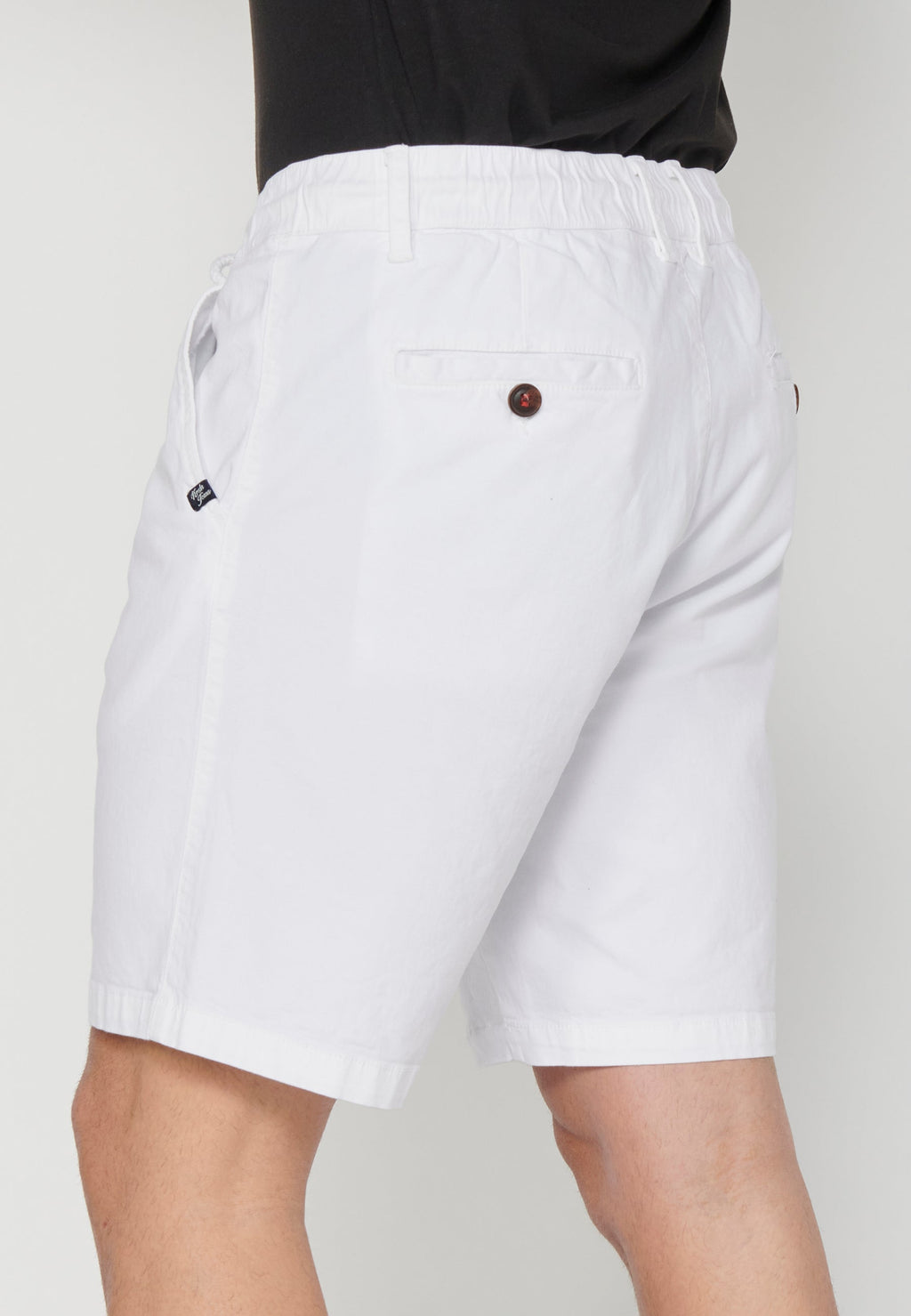 Bermuda Hombre Vaquera Stretch Cintura Elástica – Koroshi 2311PS06