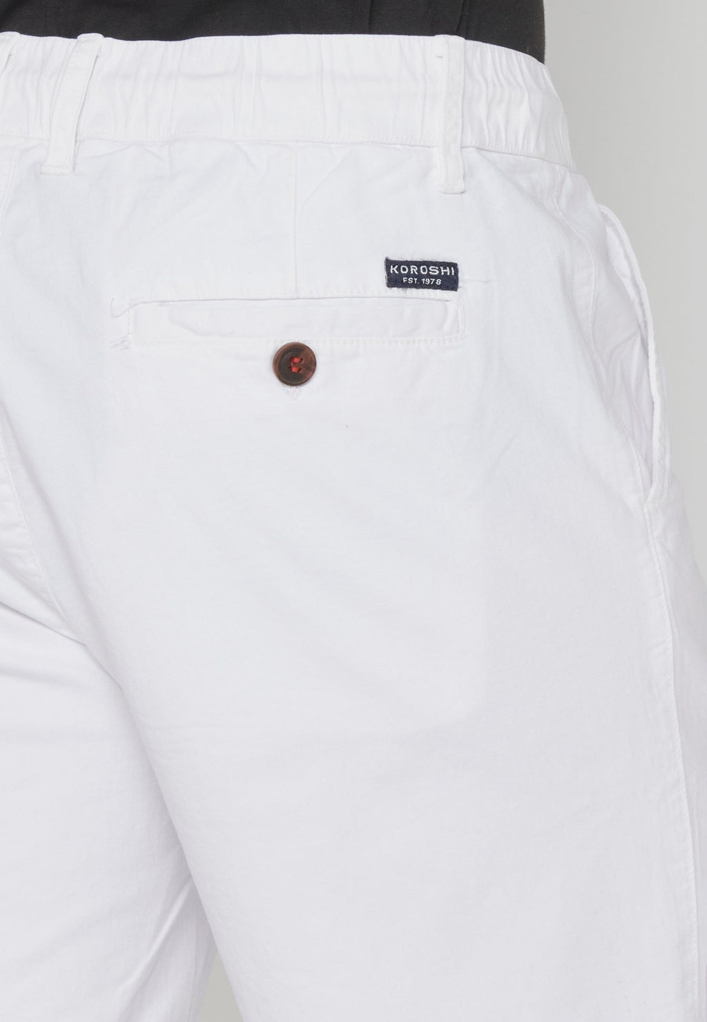 Bermuda Hombre Vaquera Stretch Cintura Elástica – Koroshi 2311PS06