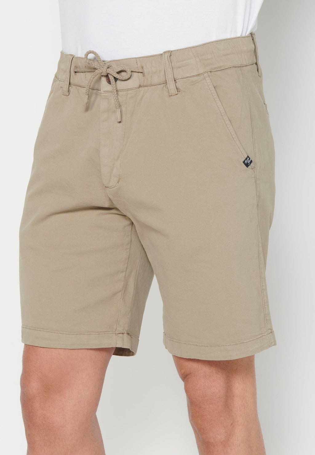 Bermuda Hombre Vaquera Stretch Cintura Elástica – Koroshi 2311PS06