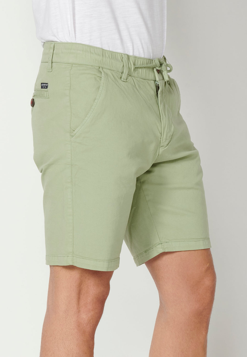 Bermuda Hombre Vaquera Stretch Cintura Elástica – Koroshi 2311PS06