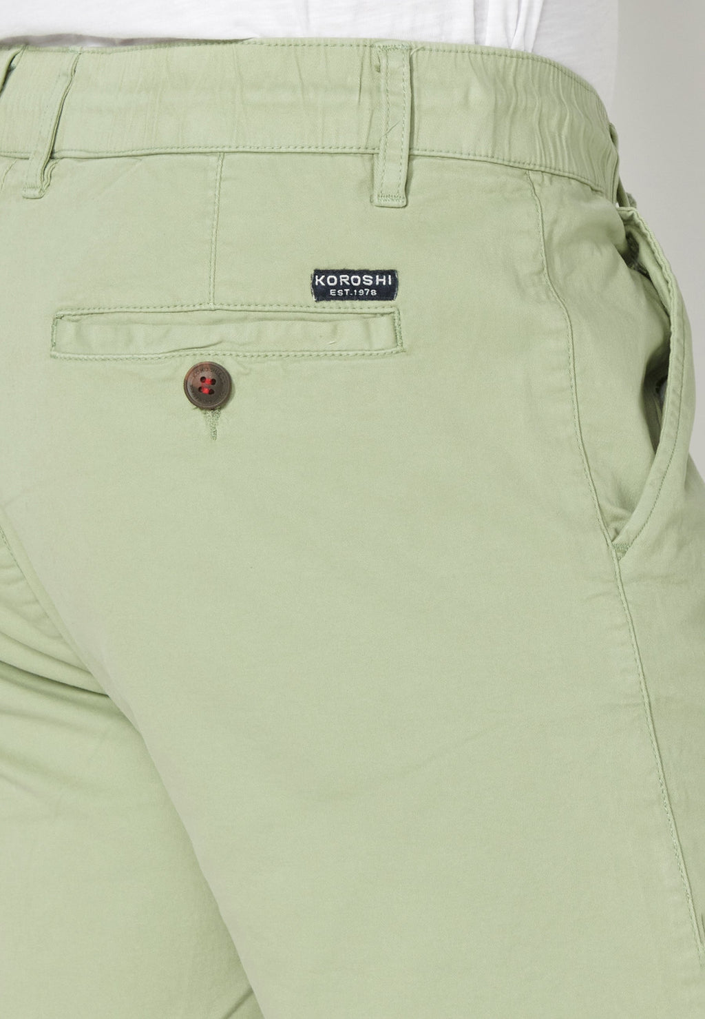 Bermuda Hombre Vaquera Stretch Cintura Elástica – Koroshi 2311PS06