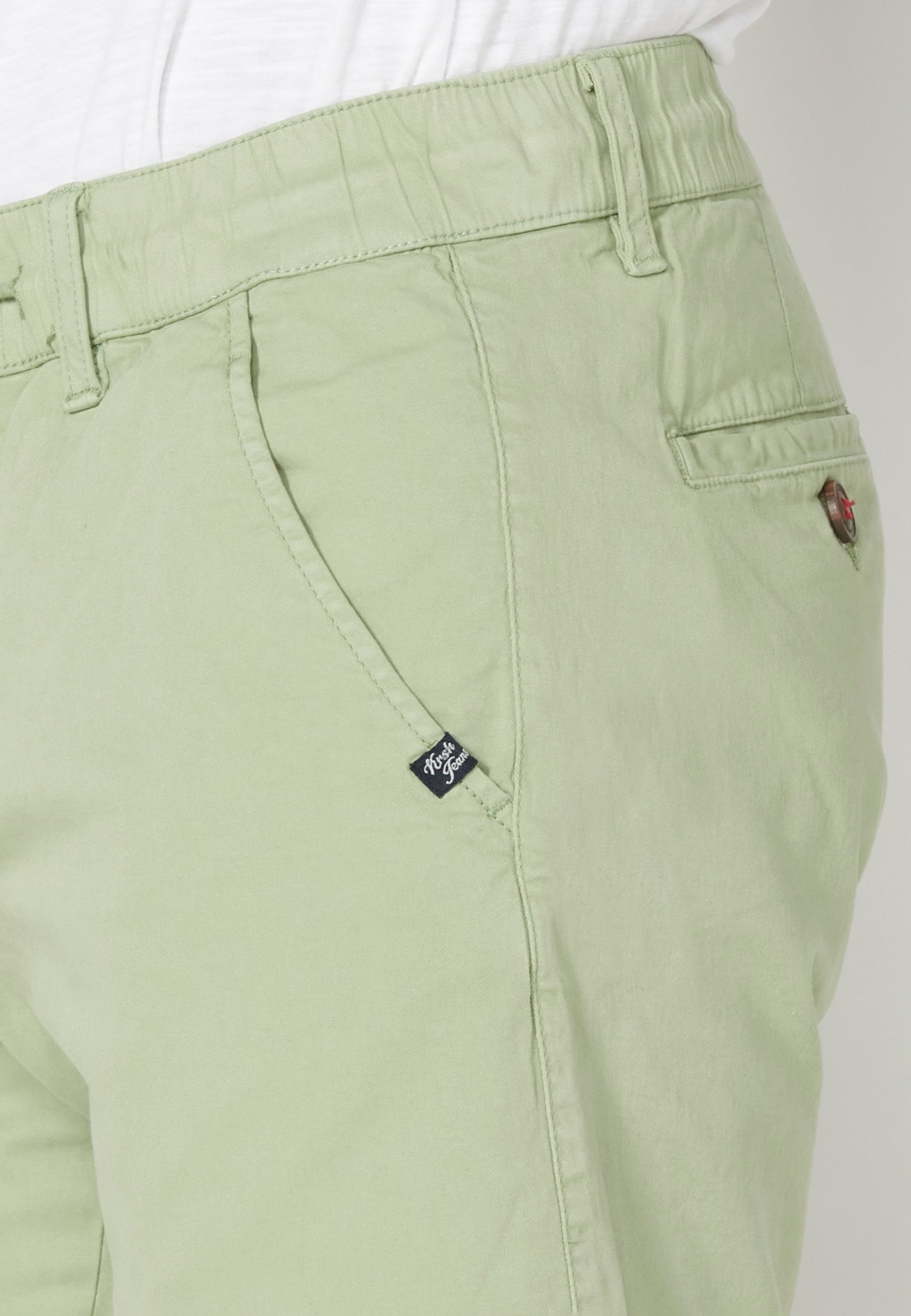 Bermuda Hombre Vaquera Stretch Cintura Elástica – Koroshi 2311PS06