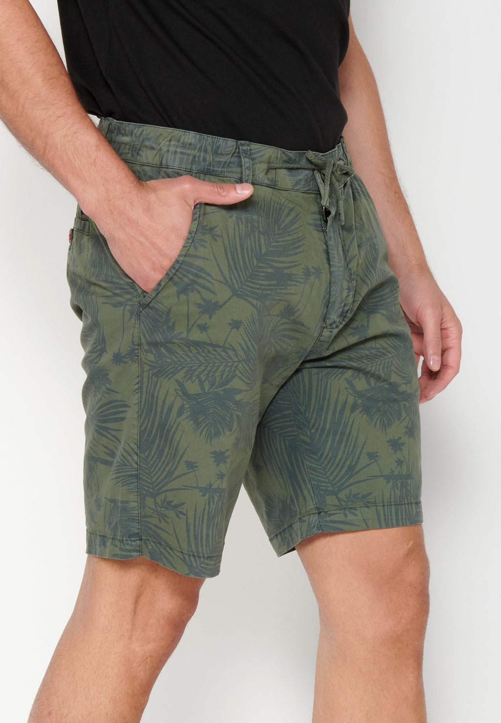 Bermuda Hombre Vaquera Stretch Cintura Elástica – Koroshi 2311PS06