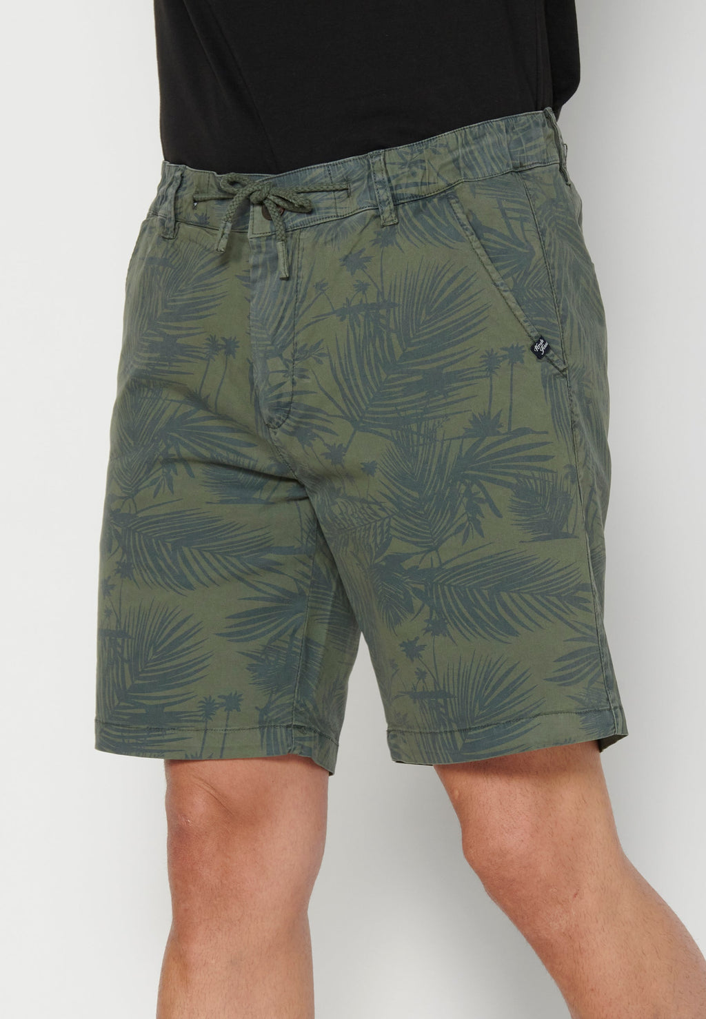Bermuda Hombre Vaquera Stretch Cintura Elástica – Koroshi 2311PS06