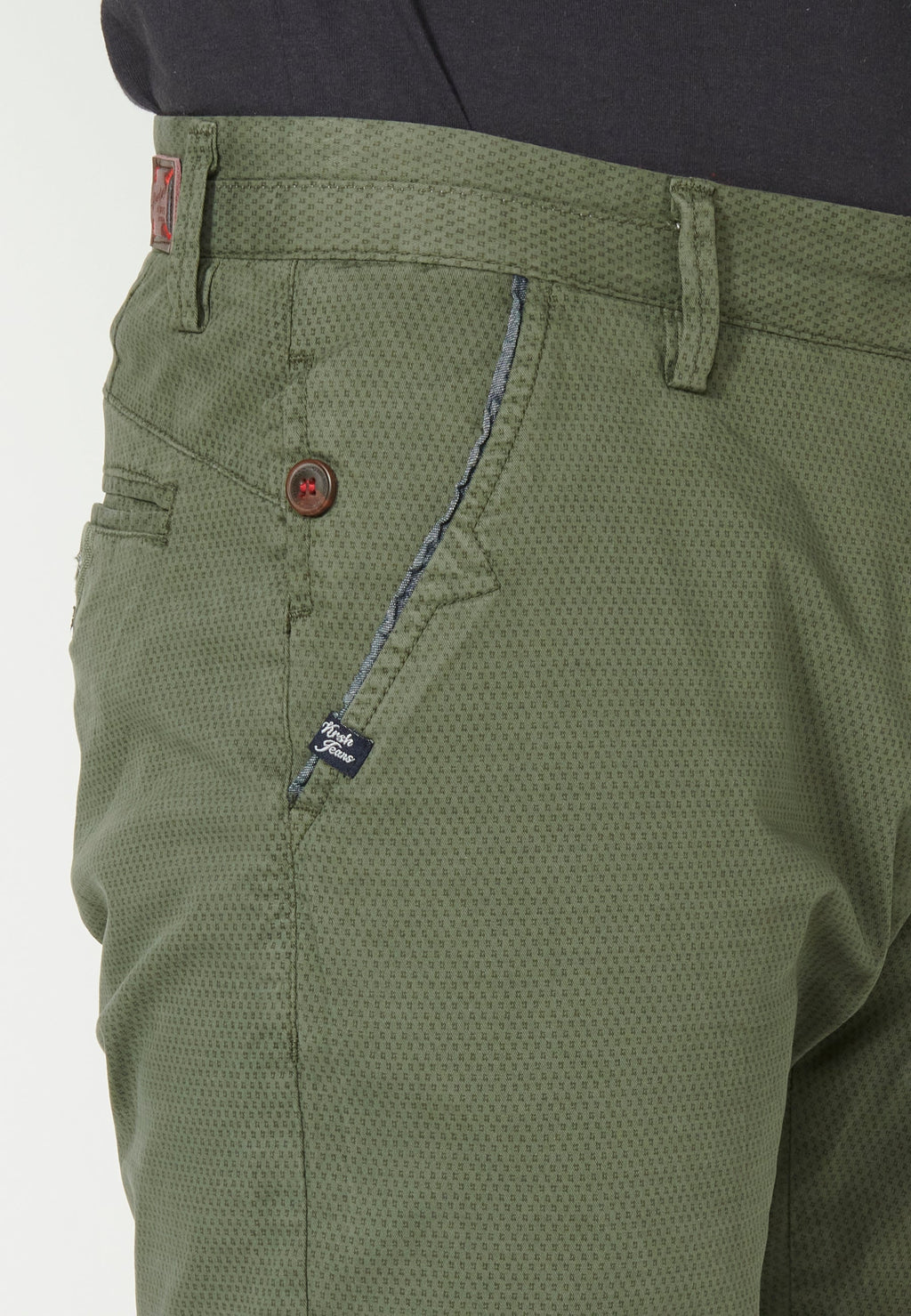 Bermuda Hombre Chino Algodón con Vuelta – Koroshi 2311PS08