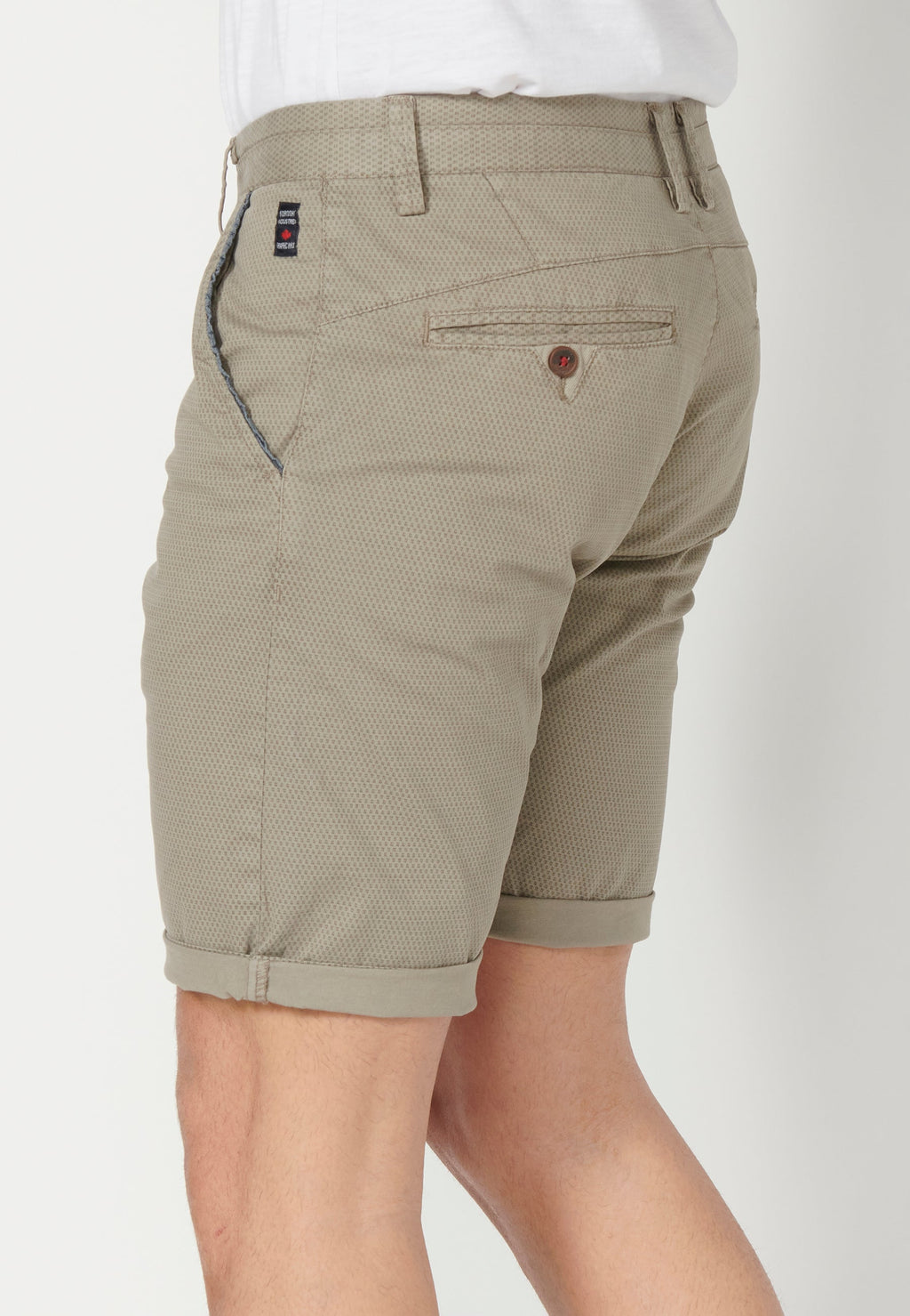 Bermuda Hombre Chino Algodón con Vuelta – Koroshi 2311PS08