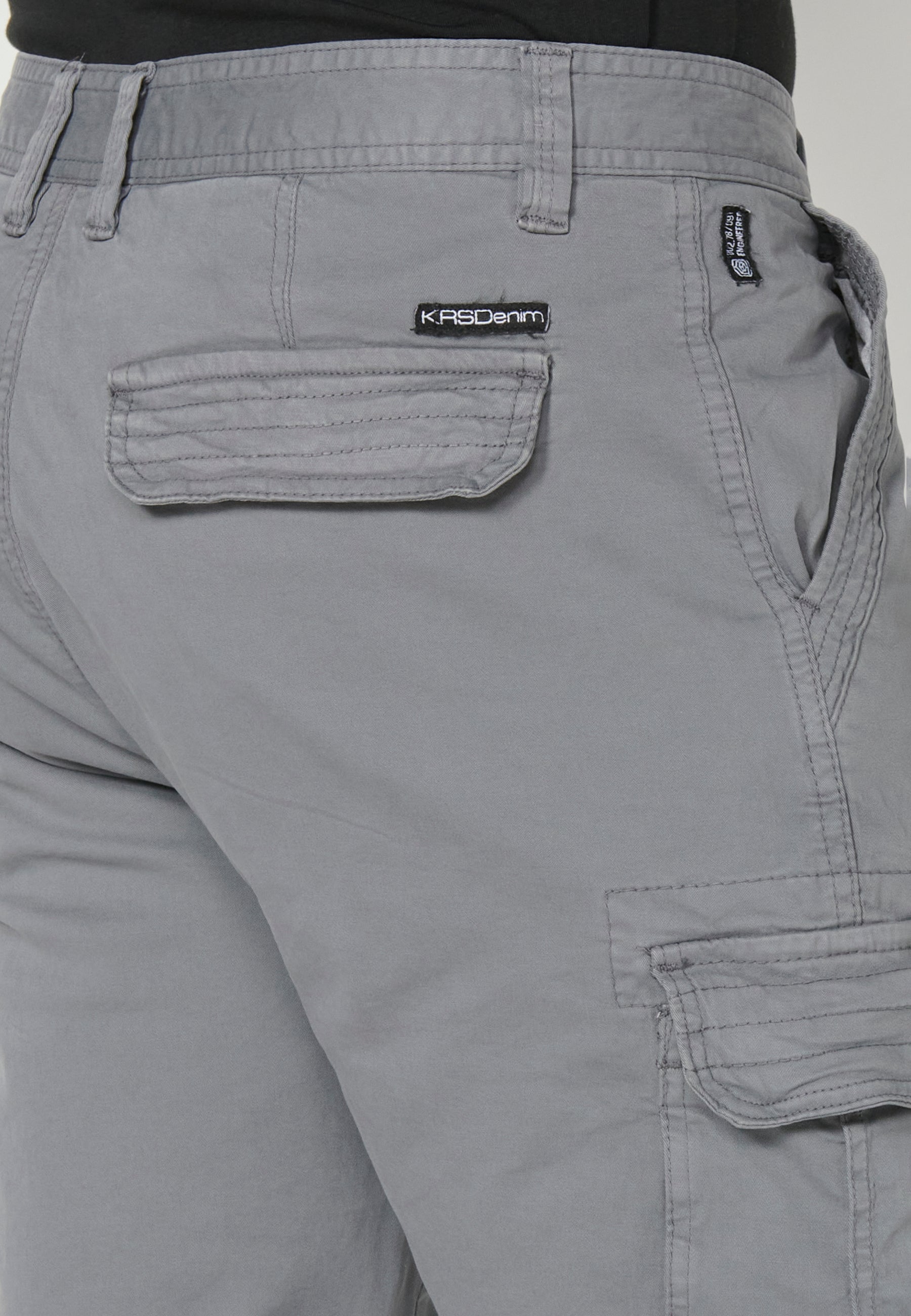 Bermuda Hombre Cargo Algodón Vuelta – Koroshi 2311PS11