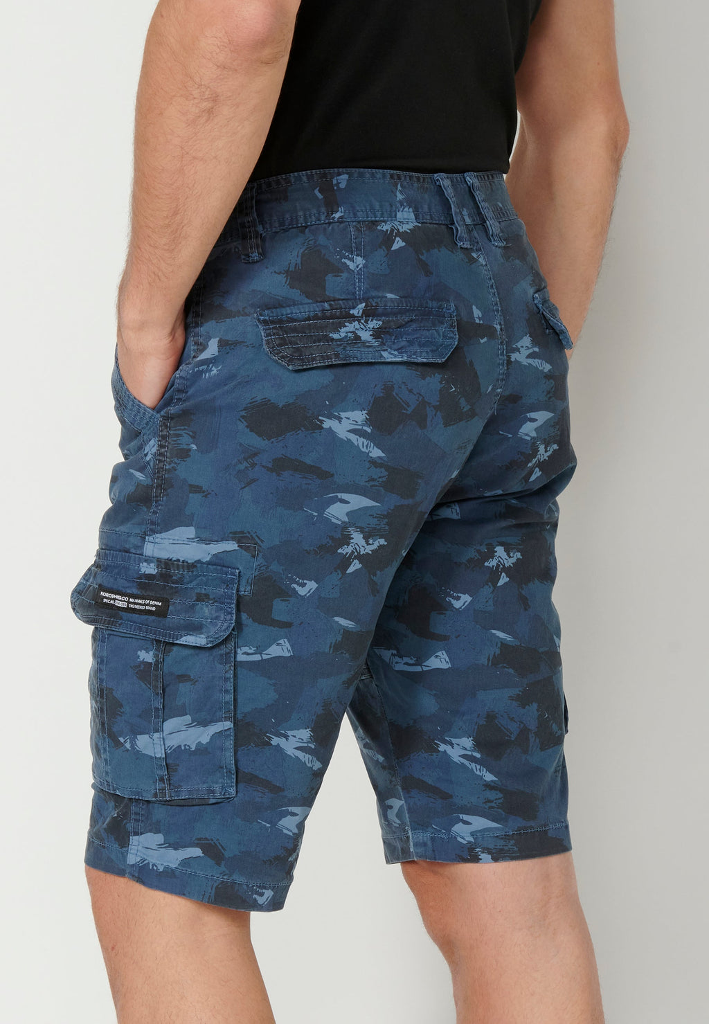 Bermuda Hombre Cargo Algodón Vuelta – Koroshi 2311PS11