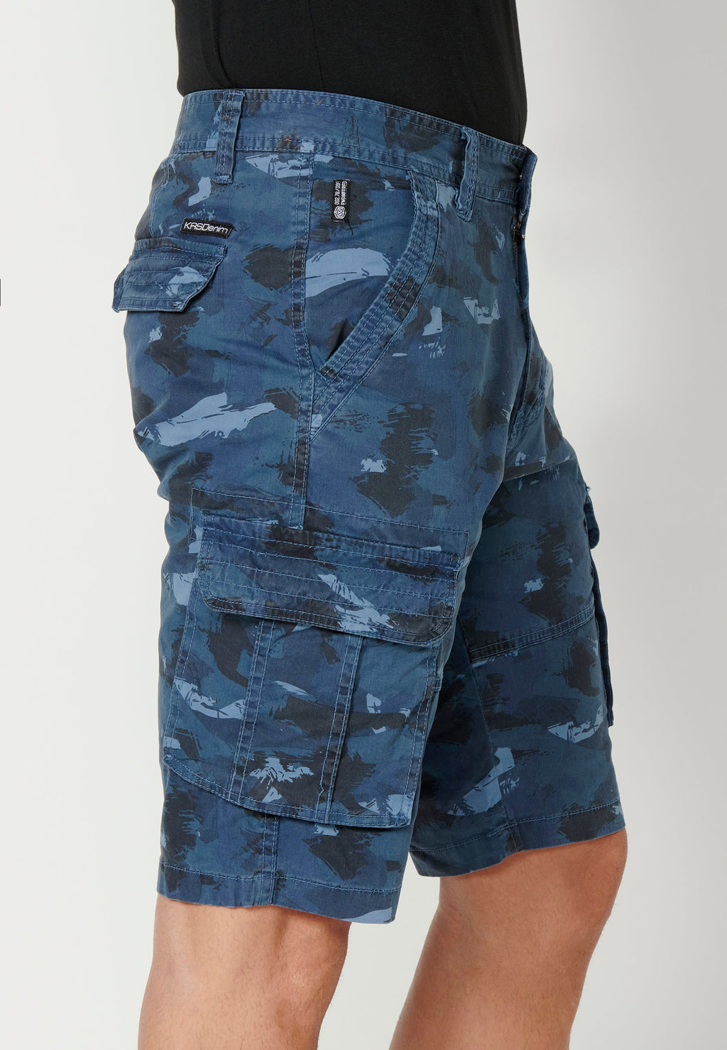 Bermuda Hombre Cargo Algodón Vuelta – Koroshi 2311PS11