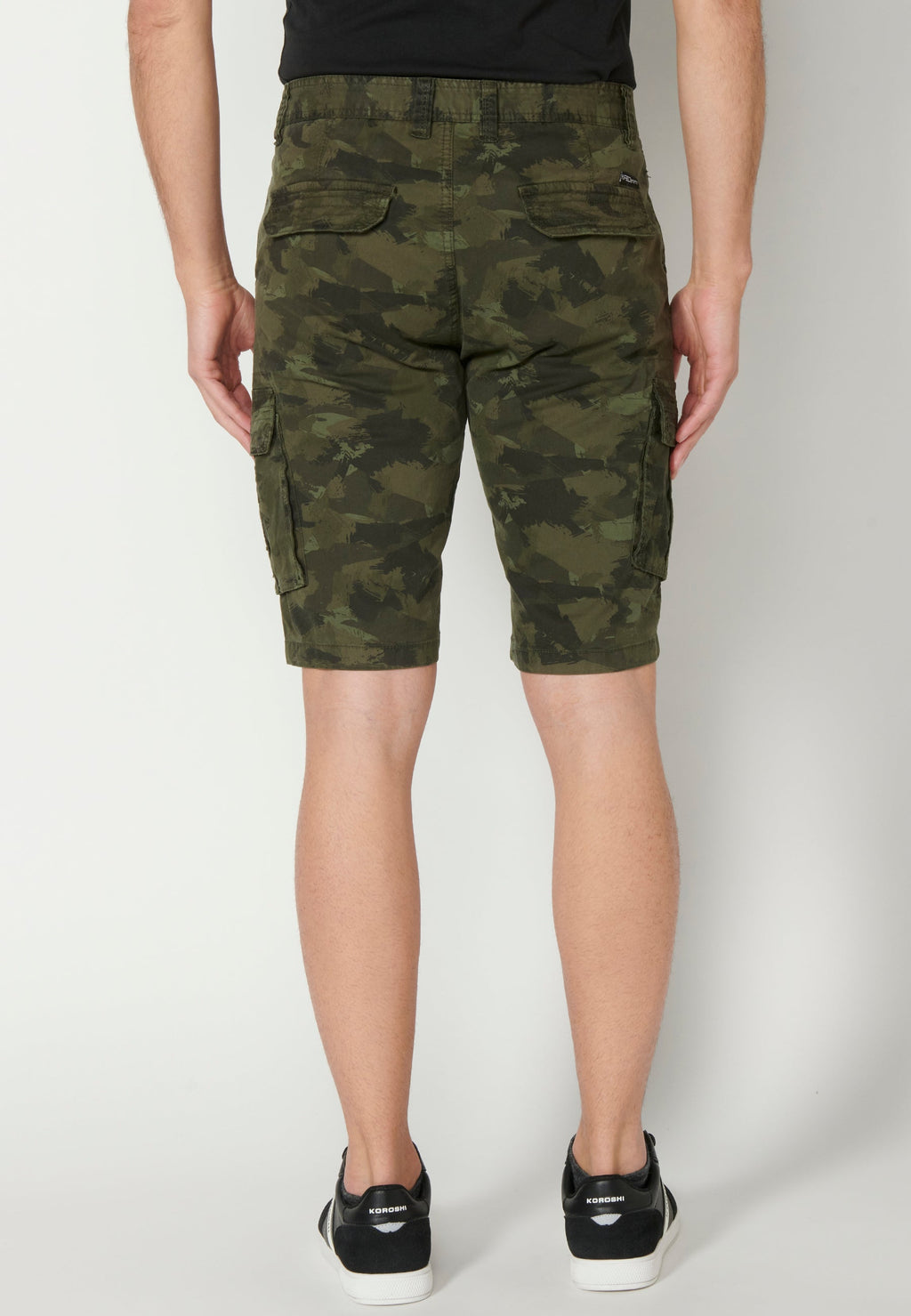 Bermuda Hombre Cargo Algodón Vuelta – Koroshi 2311PS11