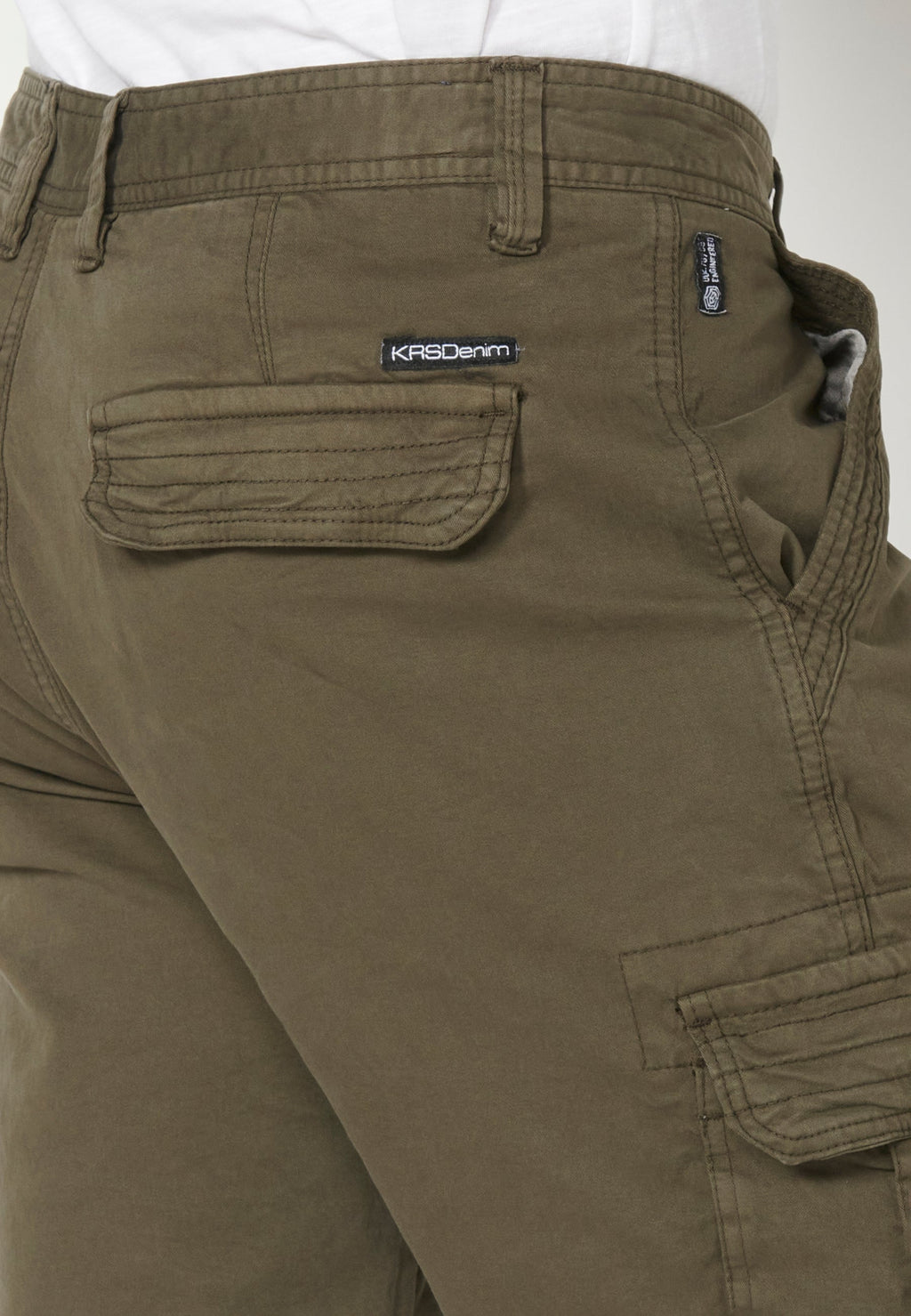 Bermuda Hombre Cargo Algodón Vuelta – Koroshi 2311PS11